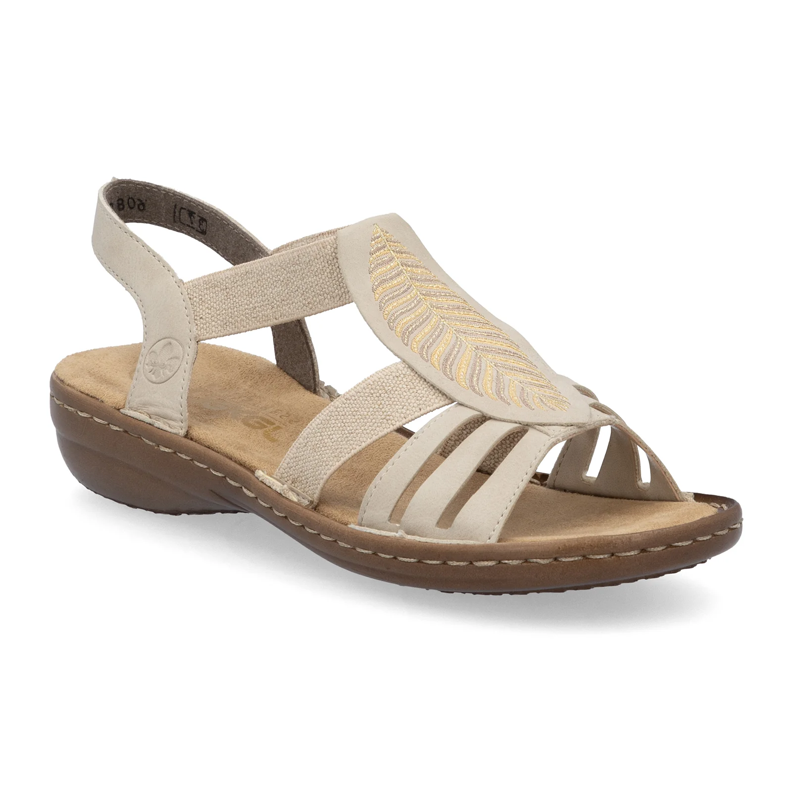 Rieker Regina C0 Backstrap Sandal (Women) - Ginger - Image 3