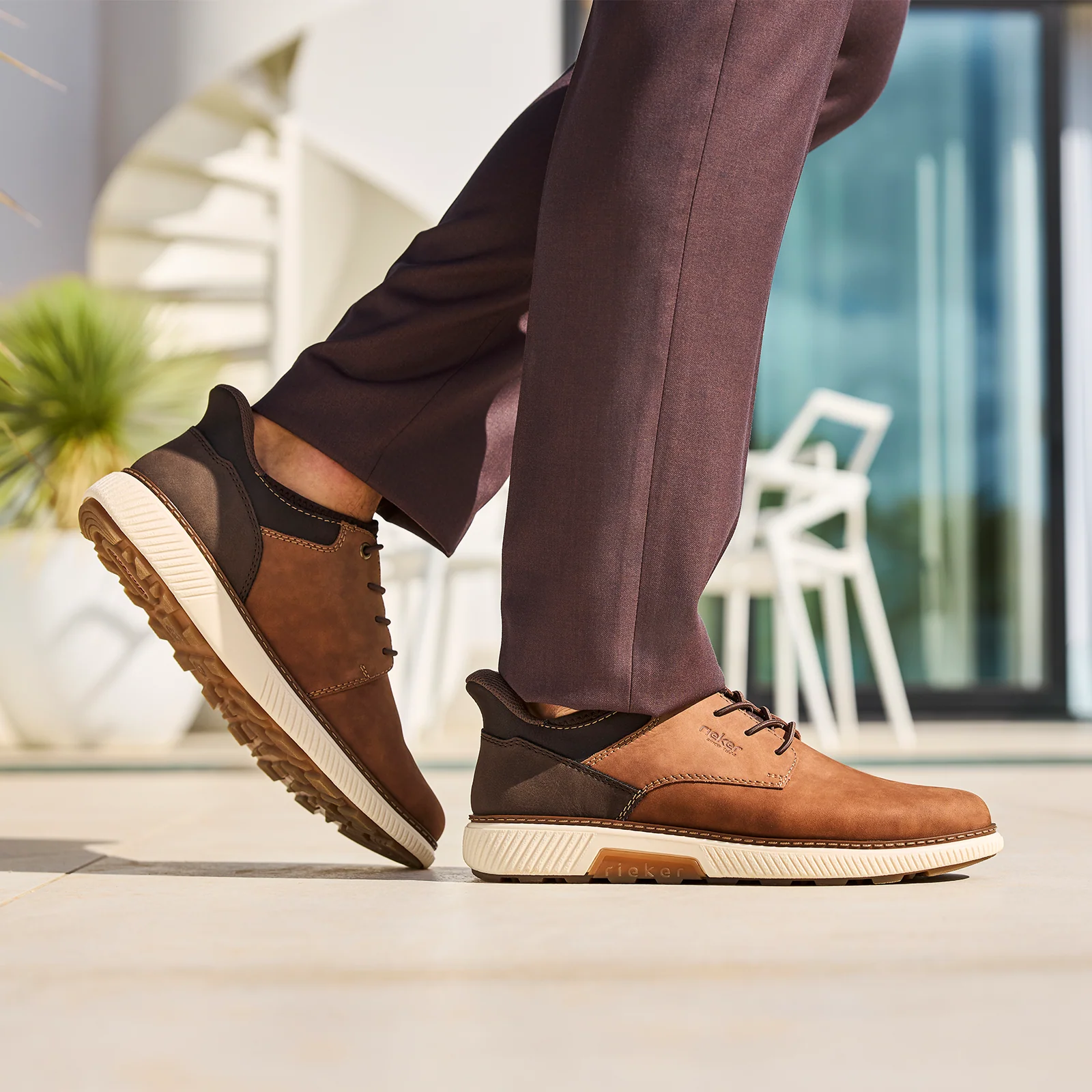 Rieker Stan 57 Oxford (Men) - Brown/Braun/Schoko/Braun - Image 9