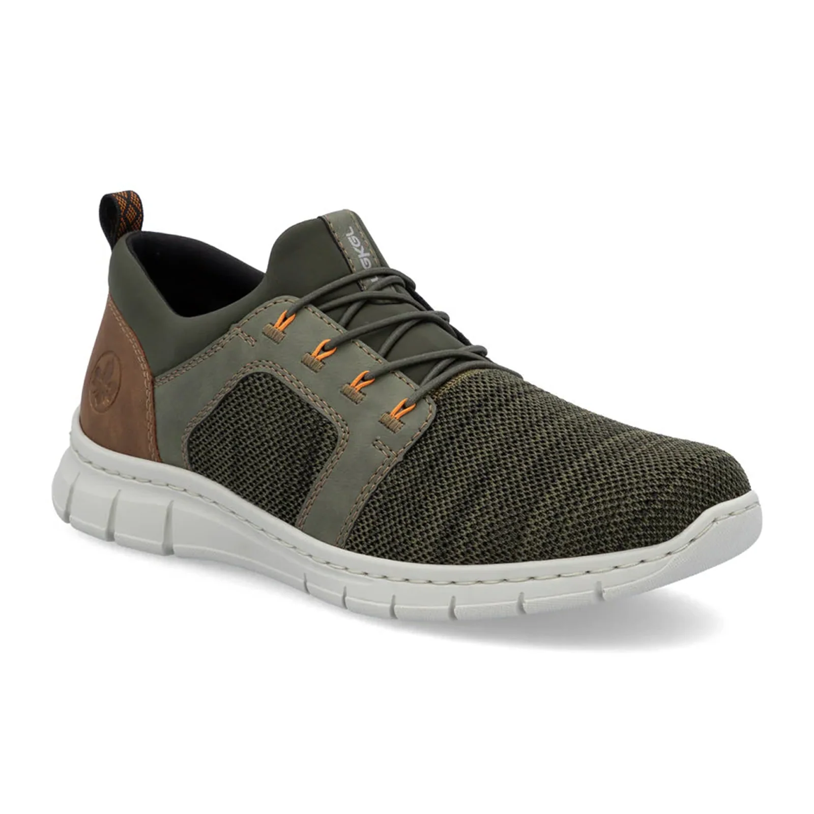 Rieker Timo 96 Sneaker (Men) - Moos/Olive/Mandel/Pesto - Image 3