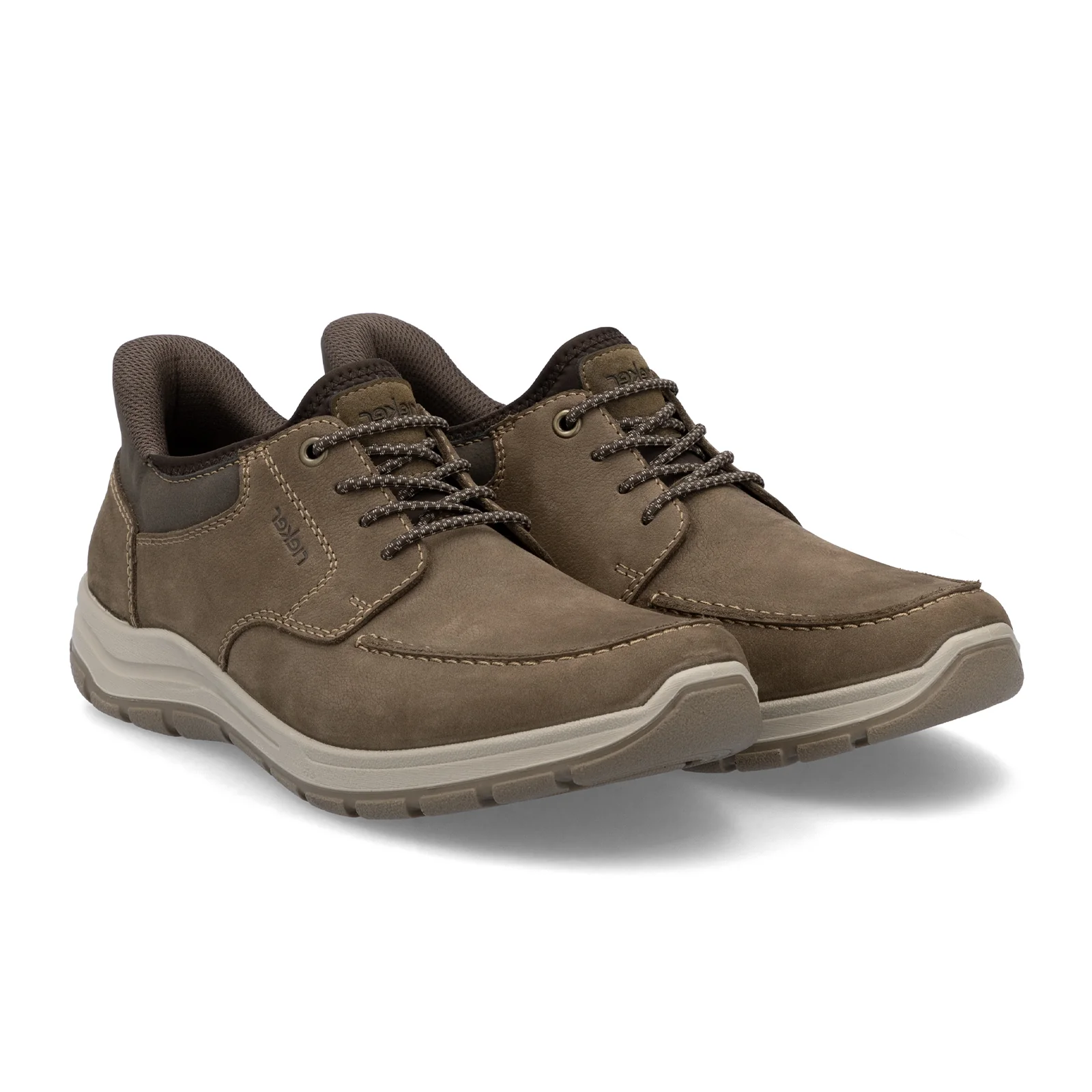 Rieker Todd 56 Lace Up (Men) - Esche/Braun/Bison - Image 4