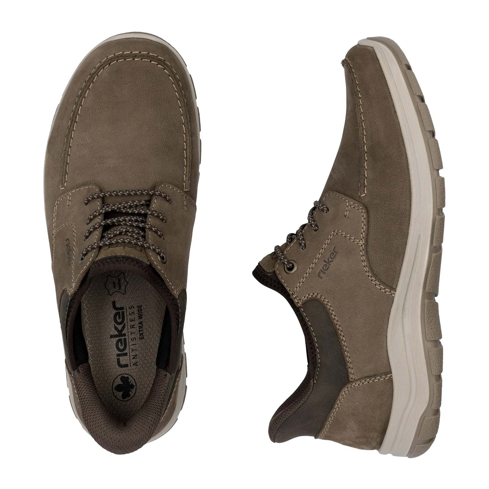 Rieker Todd 56 Lace Up (Men) - Esche/Braun/Bison - Image 8