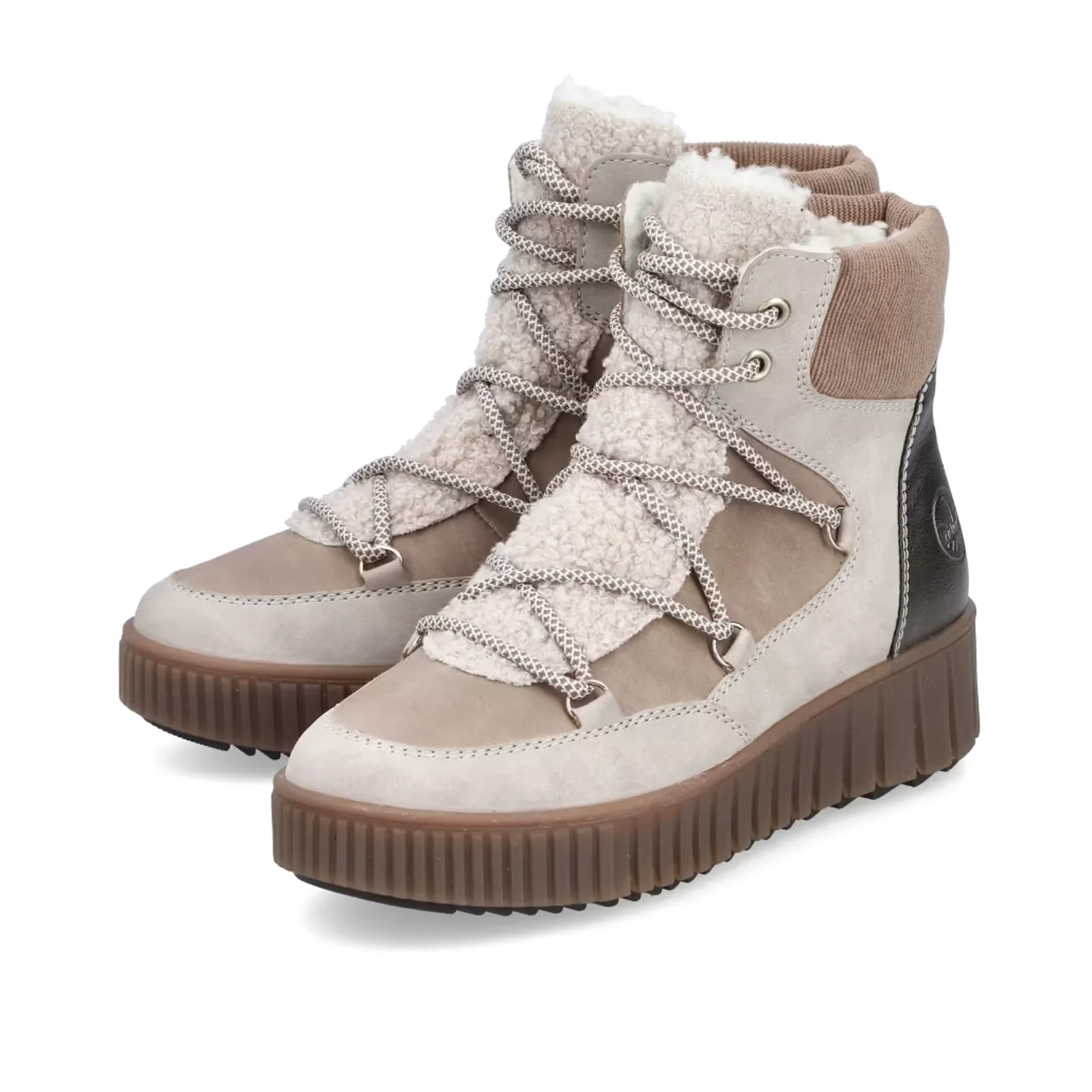 Rieker Trudie 20 Boot (Women) - Champignon/Camel/Beige - Image 4