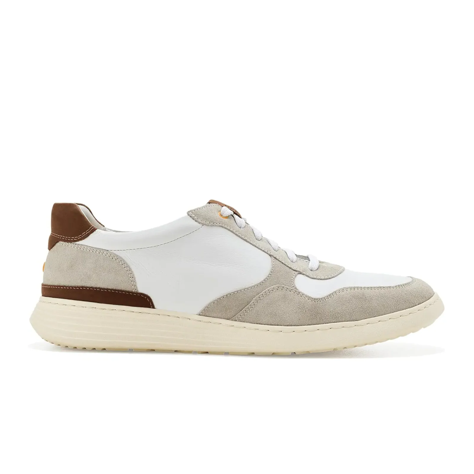 Samuel Hubbard Featherlight Napa Sneaker (Men) - White Leather