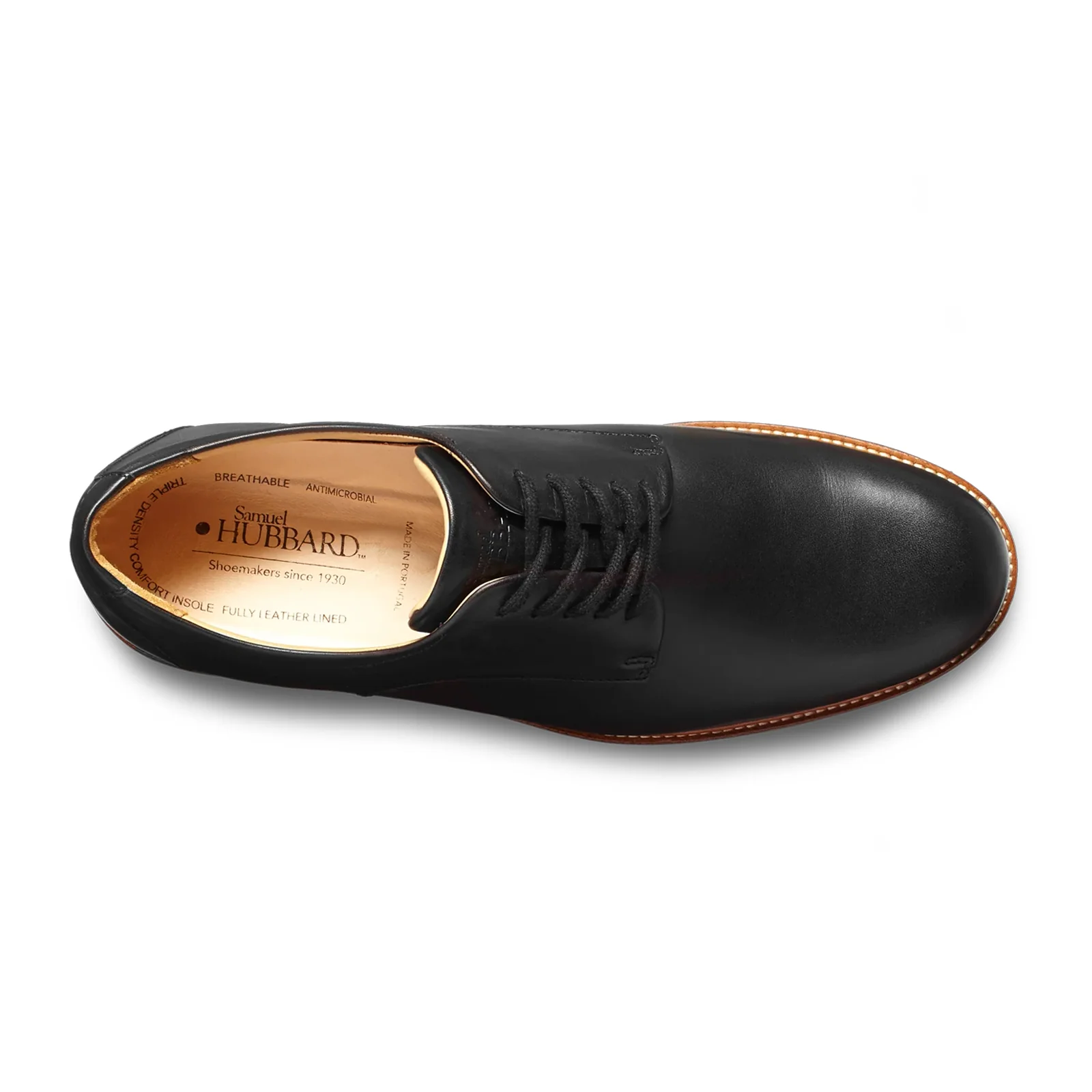 Samuel Hubbard Founder Oxford (Men) - Black Leather - Image 4