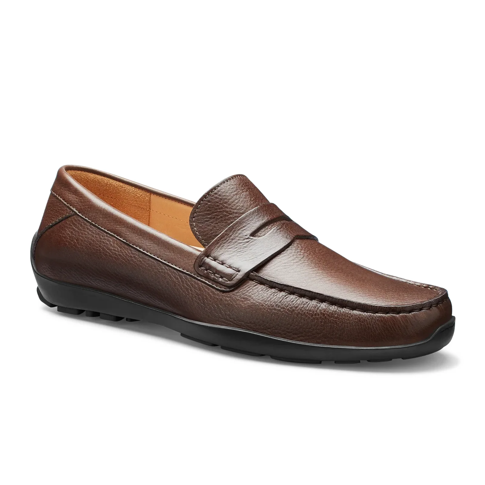 Samuel Hubbard Free Spirit Slip On (Men) - Brown Leather - Image 2