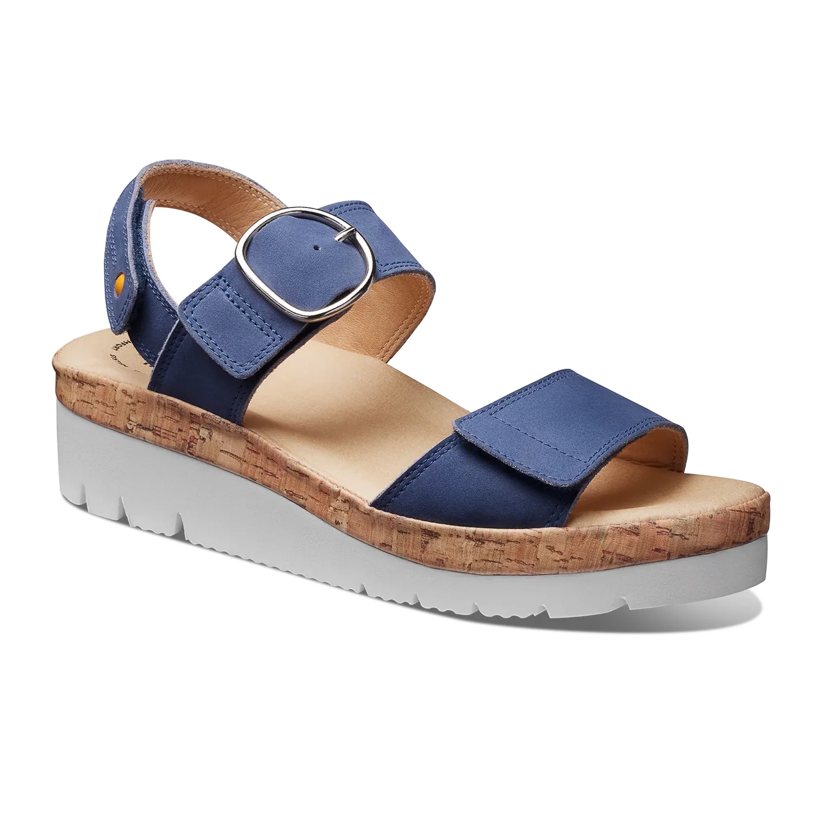 Samuel Hubbard Portola Backstrap Sandal (Women) - Blue Nubuck - Image 2