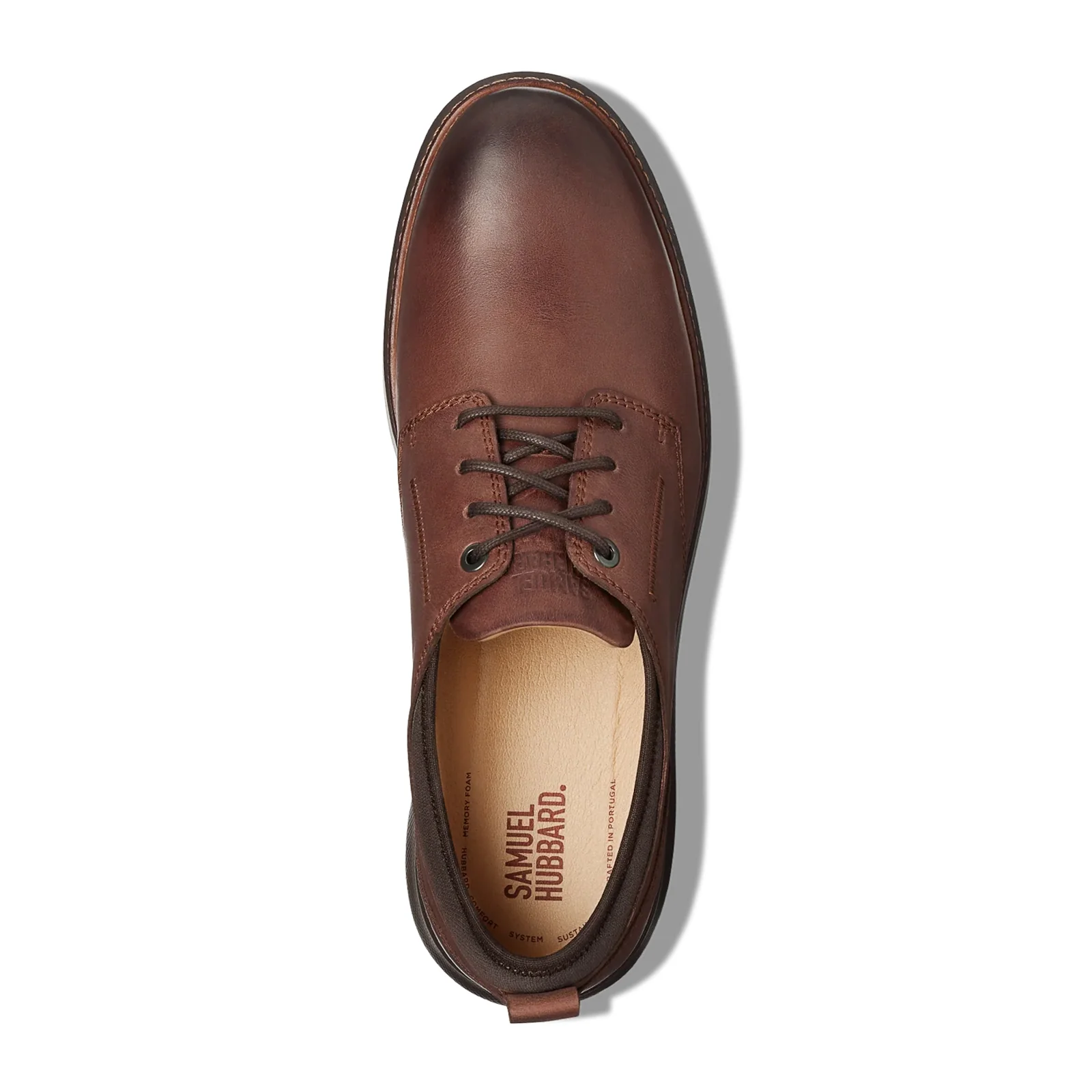Samuel Hubbard Rafael Hybrid Lace Up (Men) - Chestnut - Image 3