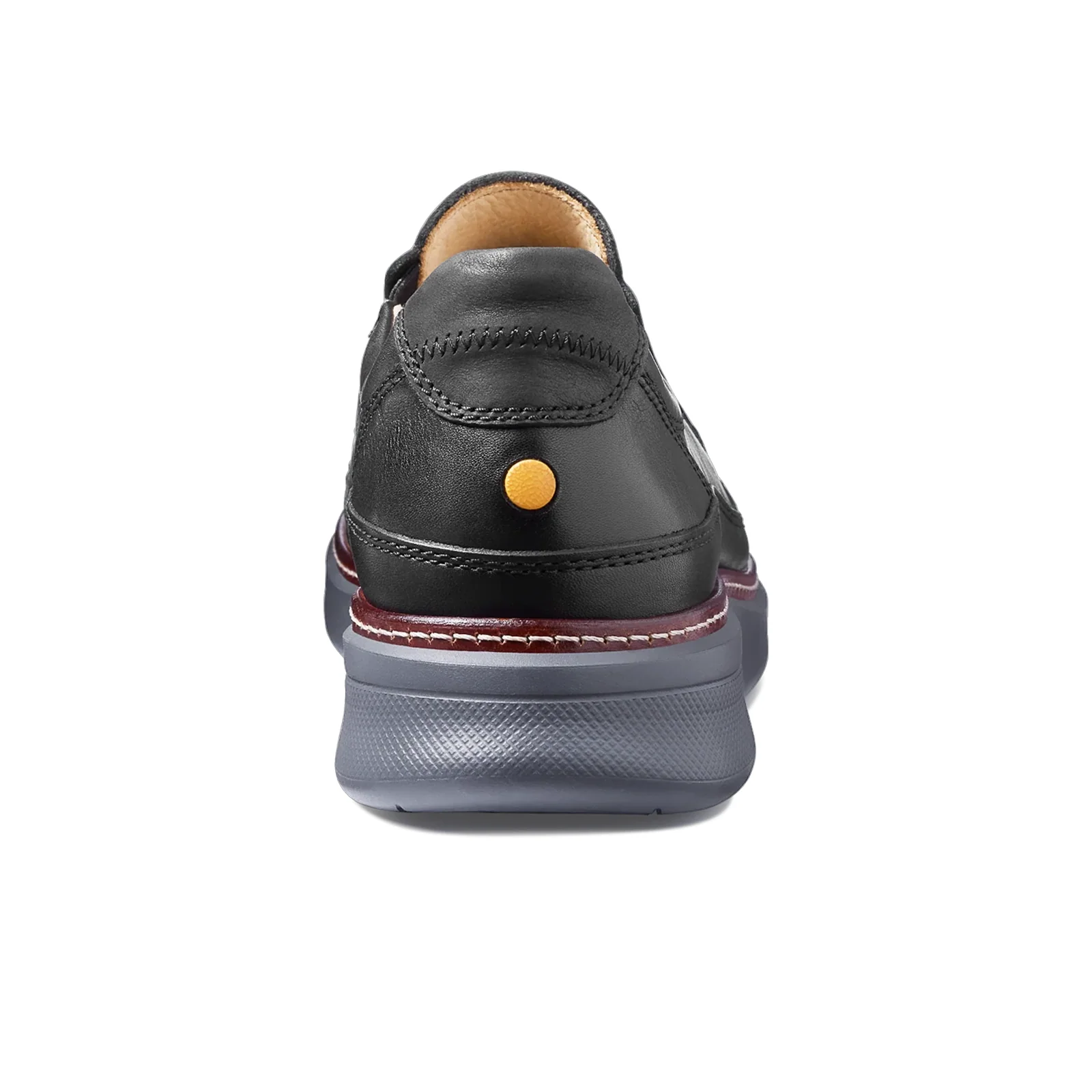 Samuel Hubbard Rafael Hybrid Slip On (Men) - Black Leather - Image 3