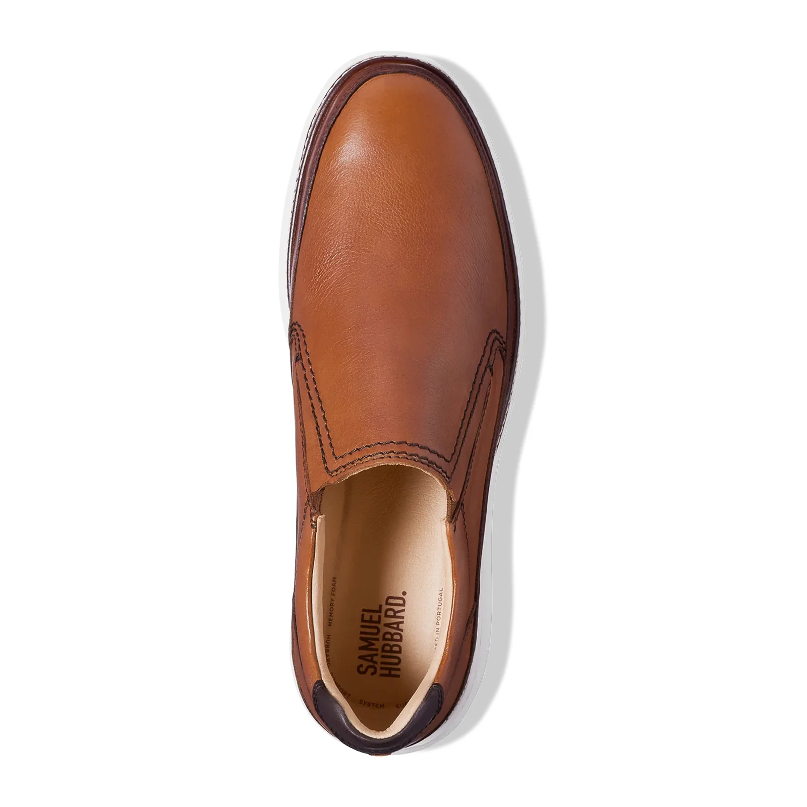 Samuel Hubbard Rafael Hybrid Slip On (Men) - Tan Leather - Image 3