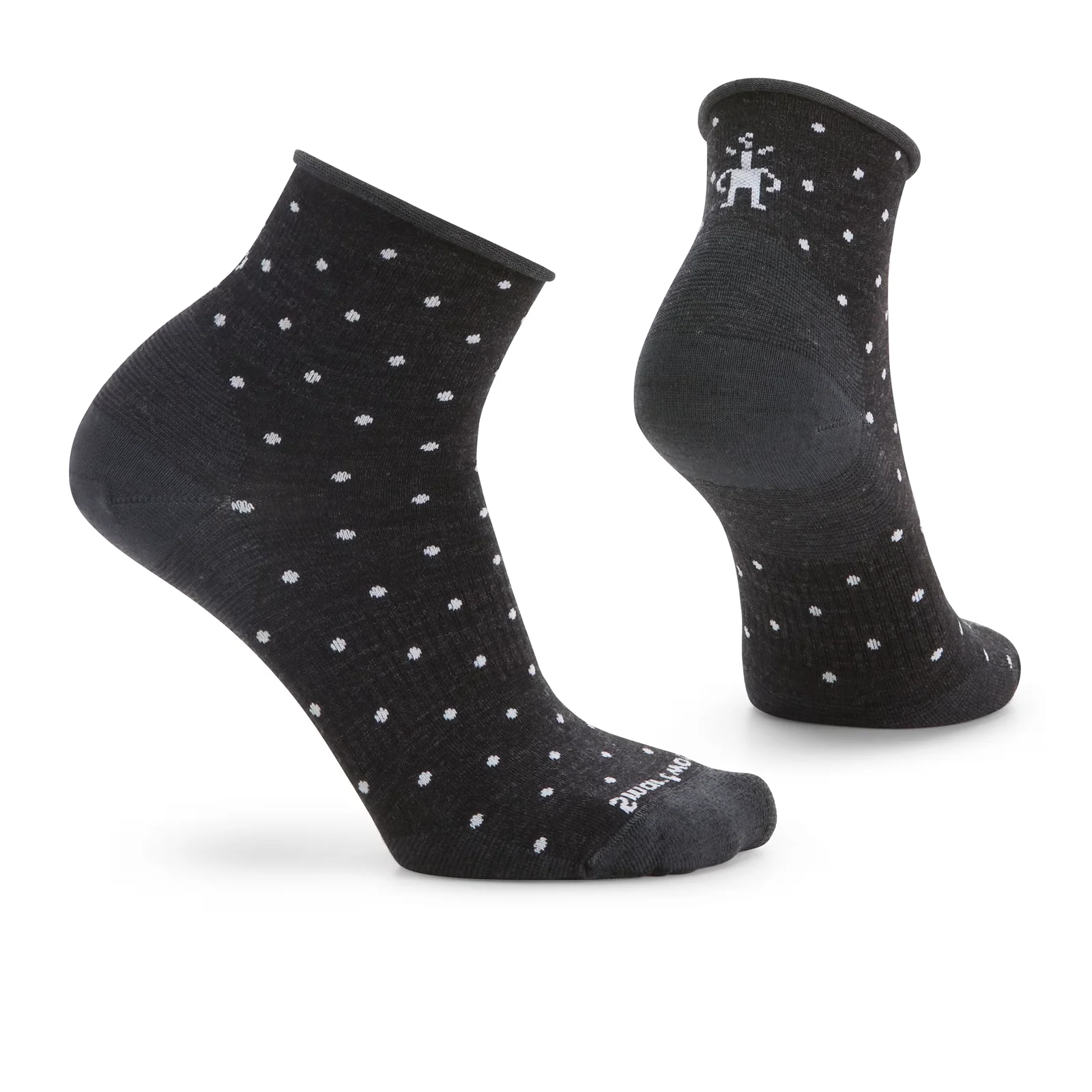 Smartwool Everyday Classic Dot Ankle Sock (Women) - Charcoal
