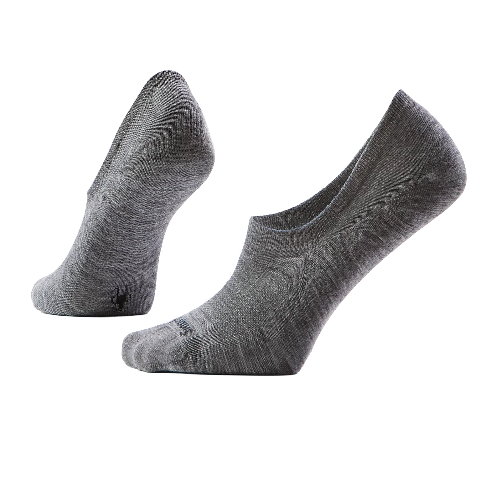 Smartwool Everyday No Show Sock (Men) - Medium Gray - Image 2
