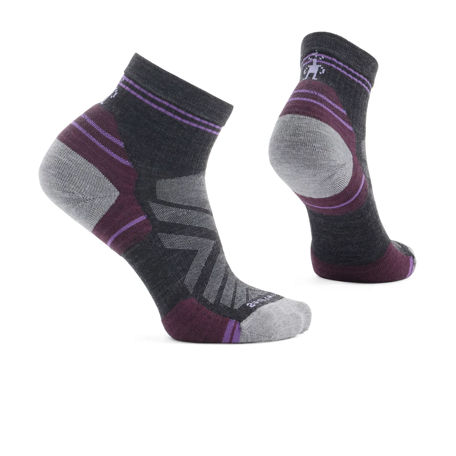 Smartwool Hike Targeted Cushion Ankle Sock (Women) - Charcoal