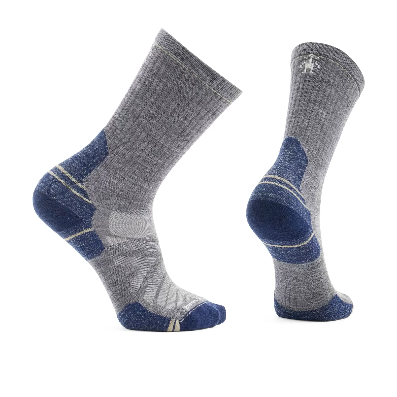 Smartwool Hike Targeted Cushion Crew Sock (Men) - Medium Grey