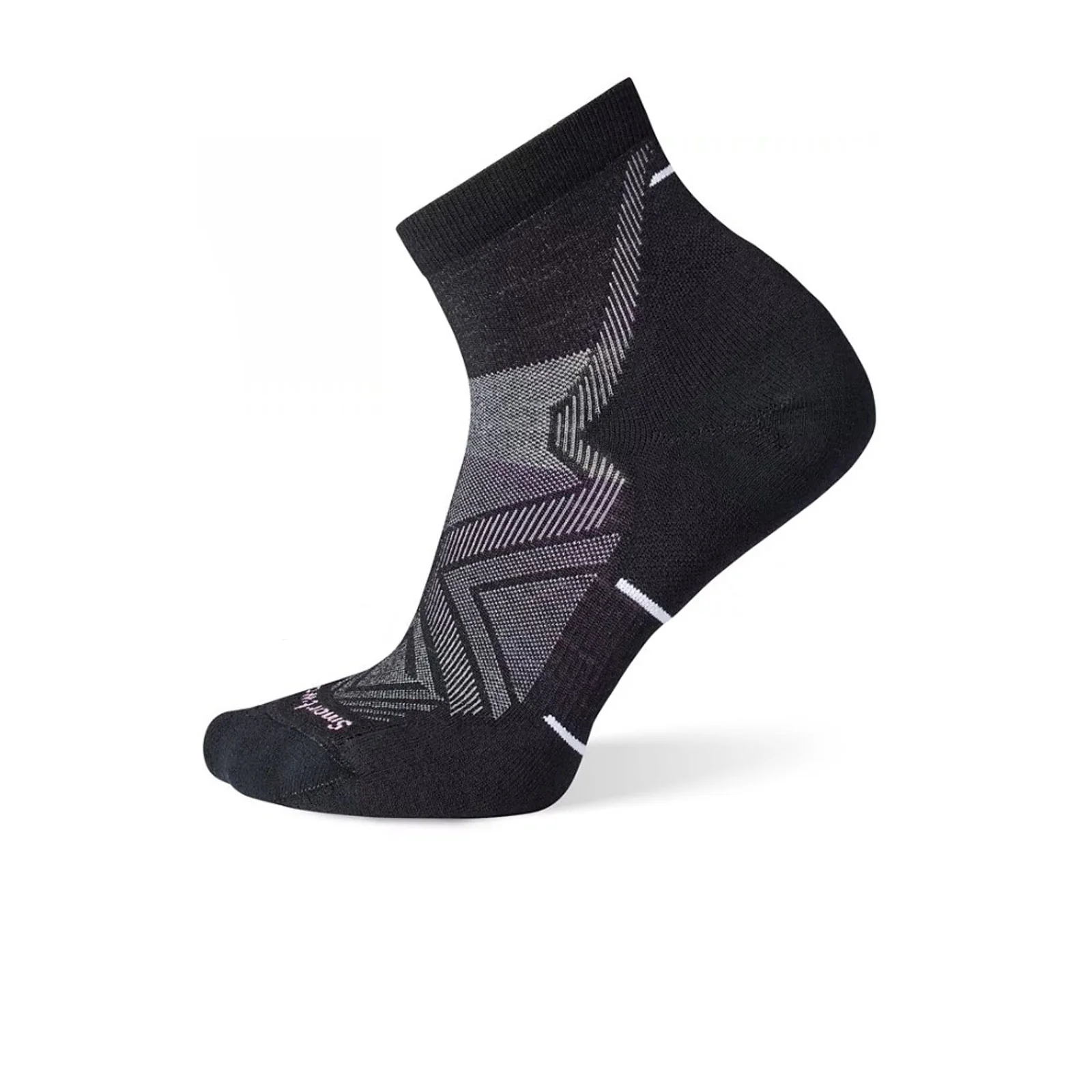 Smartwool Run Targeted Cushion Ankle Sock (Women) - Black - Image 2