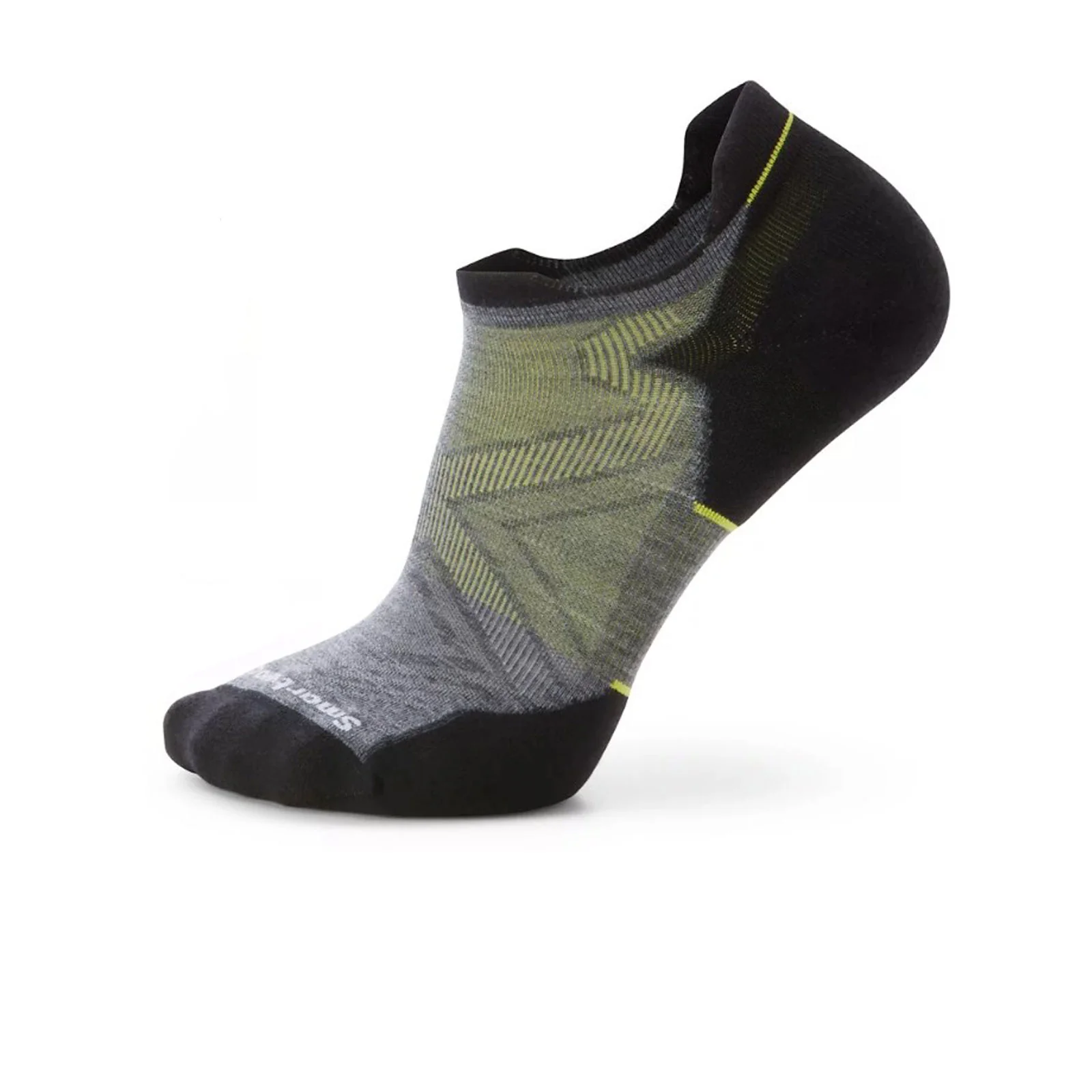 Smartwool Run Targeted Cushion Low Ankle Sock (Men) - Medium Gray - Image 2