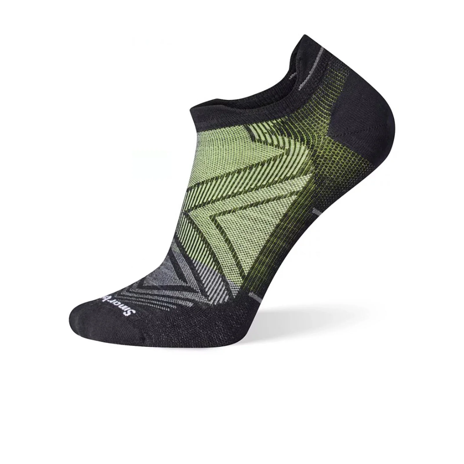 Smartwool Run Zero Cushion Low Ankle Sock (Men) - Black - Image 2