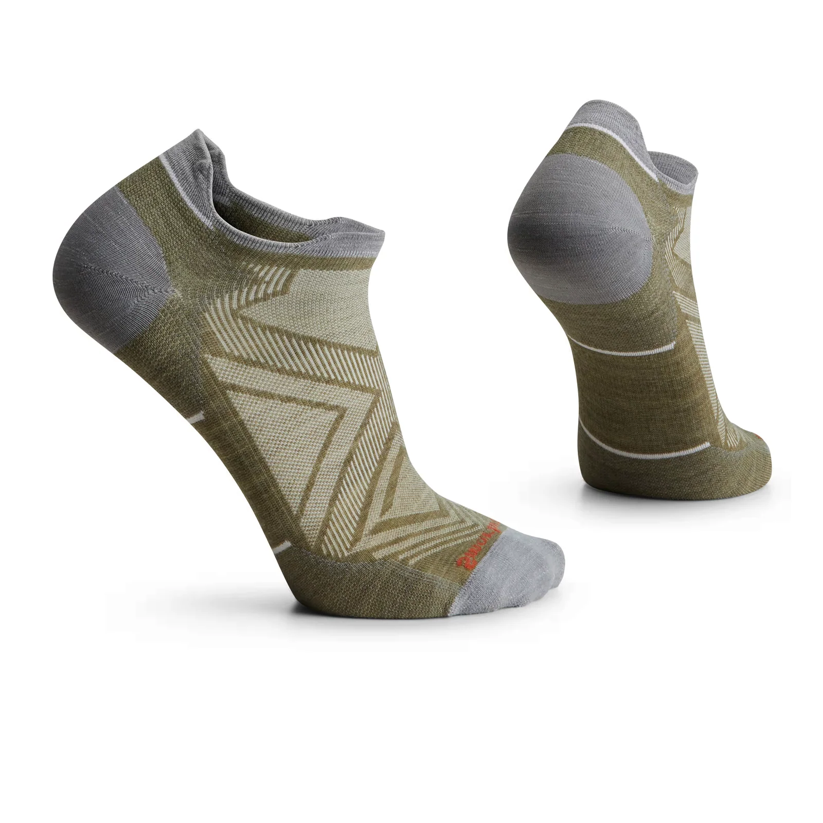 Smartwool Run Zero Cushion Low Ankle Sock (Men) - Winter Moss