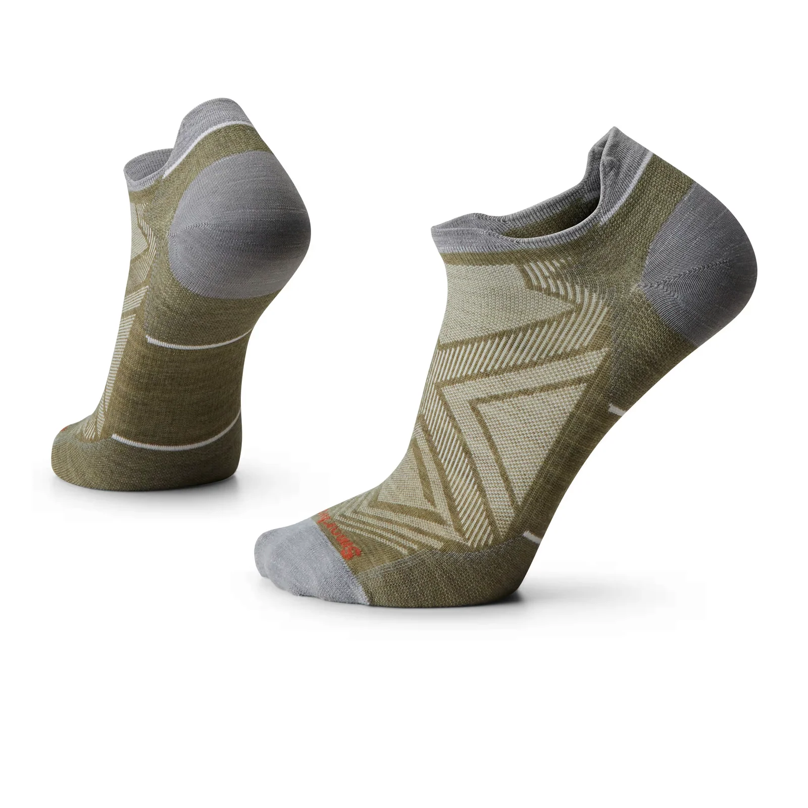 Smartwool Run Zero Cushion Low Ankle Sock (Men) - Winter Moss - Image 2