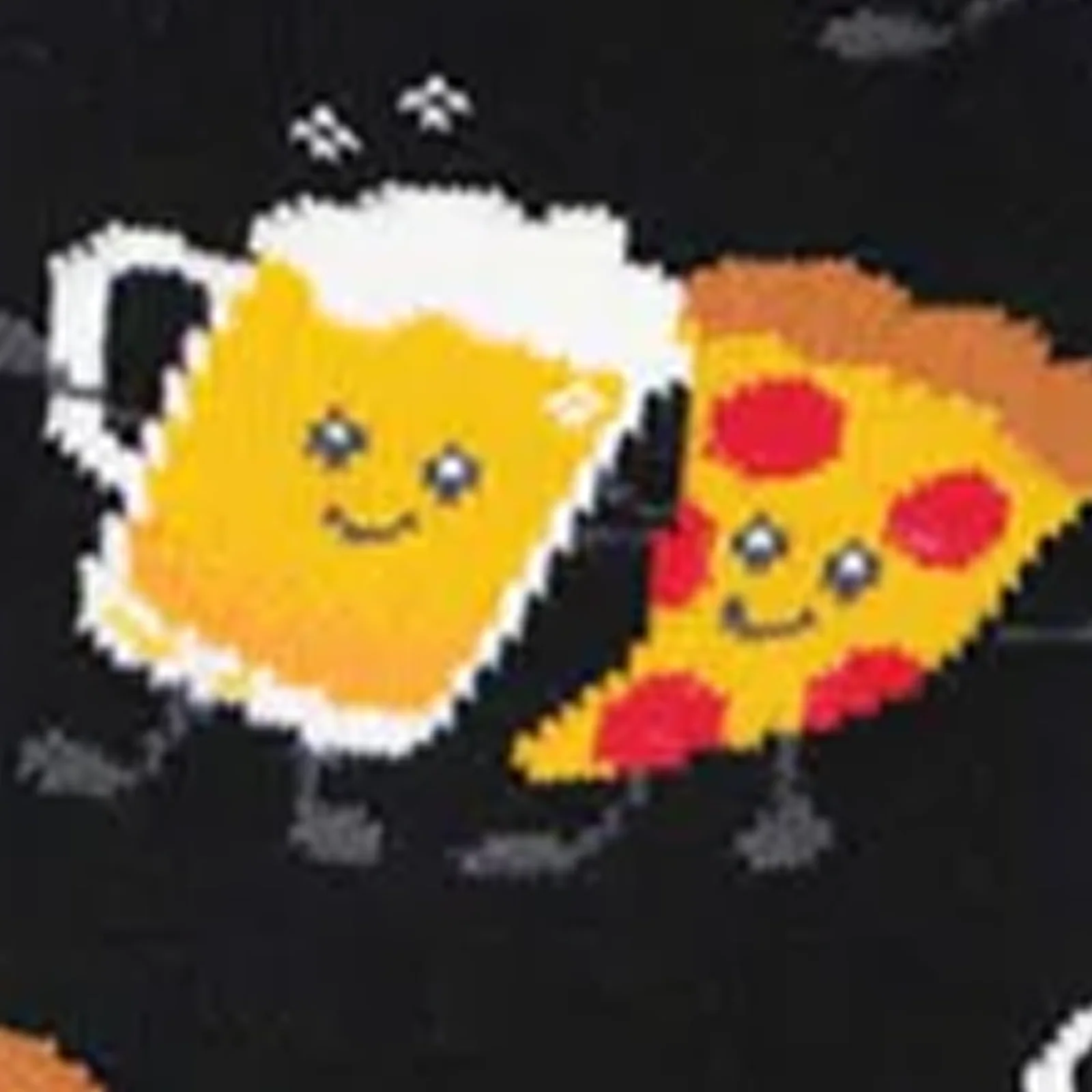 SockSmith Drinking Buddies Crew Sock (Men) - Black - Image 3