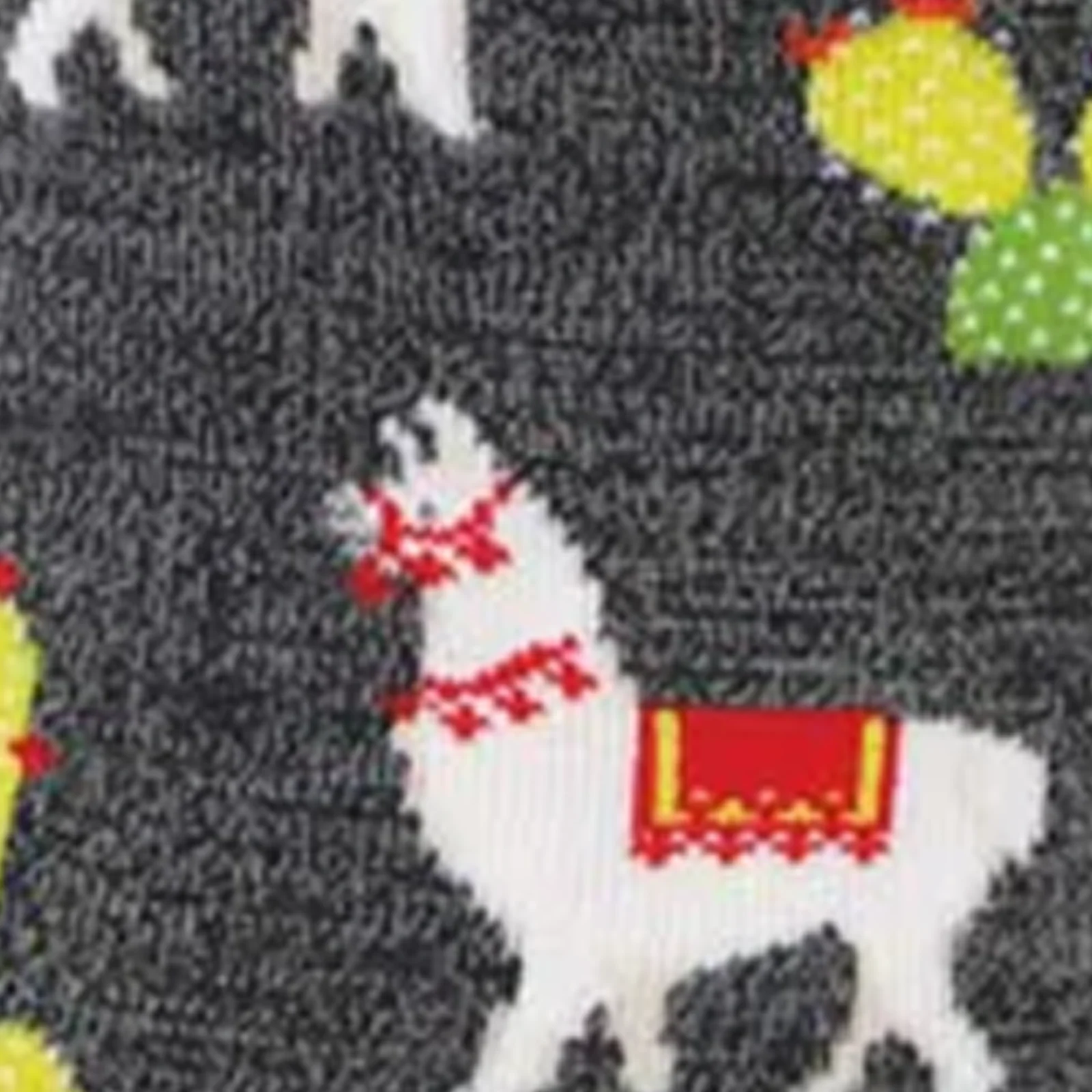 SockSmith Herd Is The Word Crew Sock (Women) - Charcoal Heather - Image 3