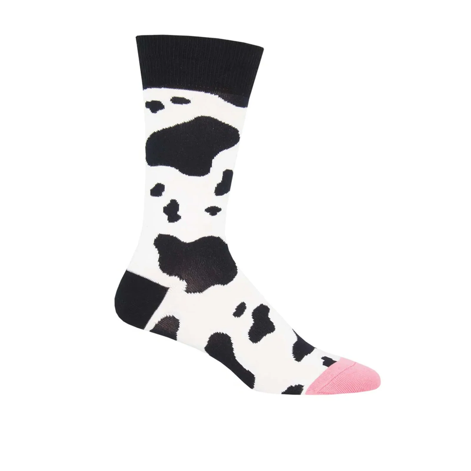 SockSmith MOOOO! Crew Sock (Men) - White