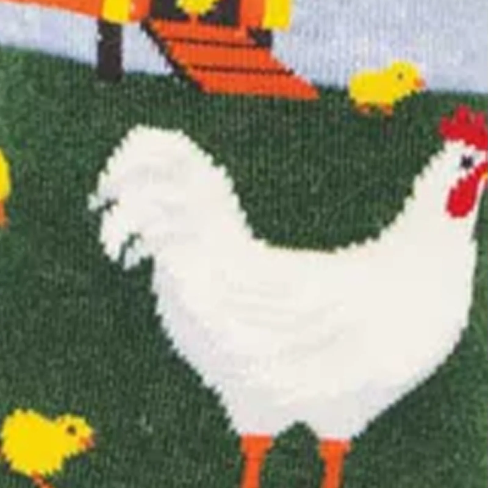 SockSmith Mother Hen Crew Sock (Women) - Green Heather - Image 3