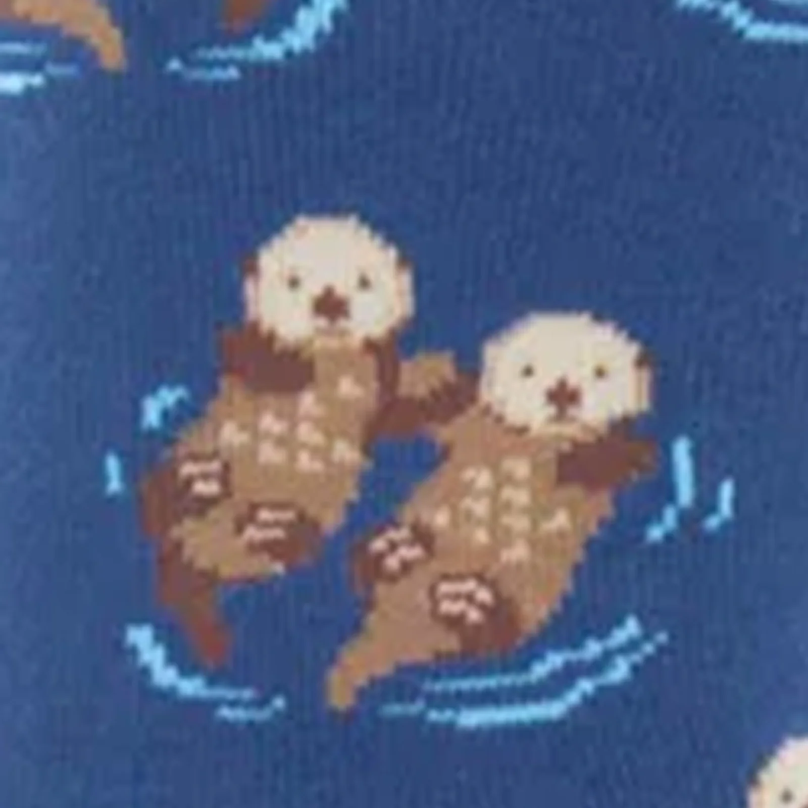 SockSmith Significant Otter Crew Sock (Men) - Blue - Image 3