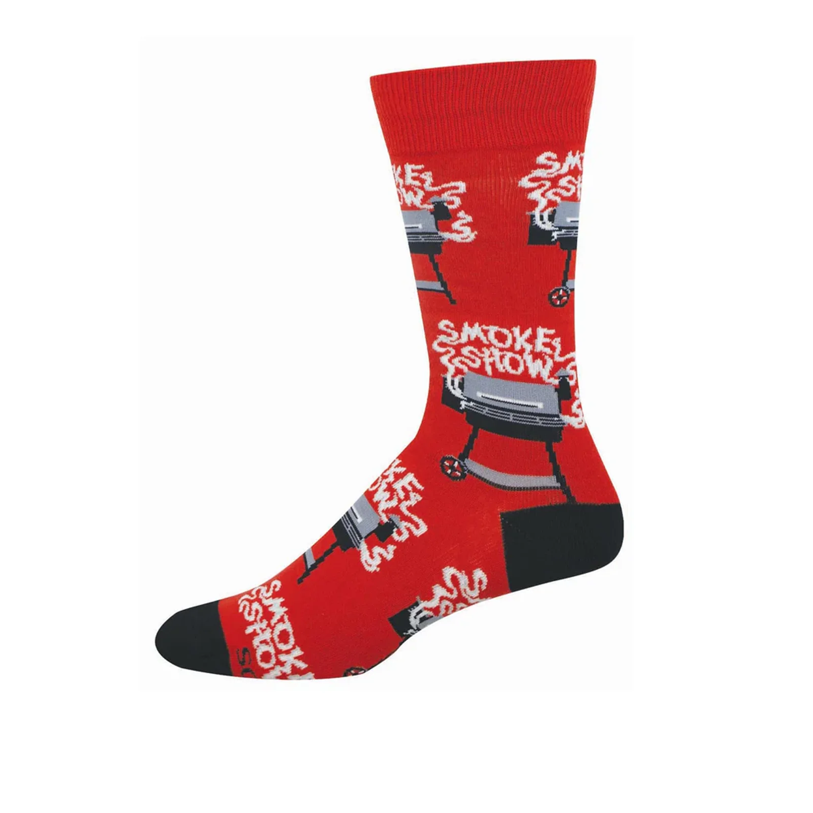SockSmith Smoke Show Crew Sock (Men) - Red