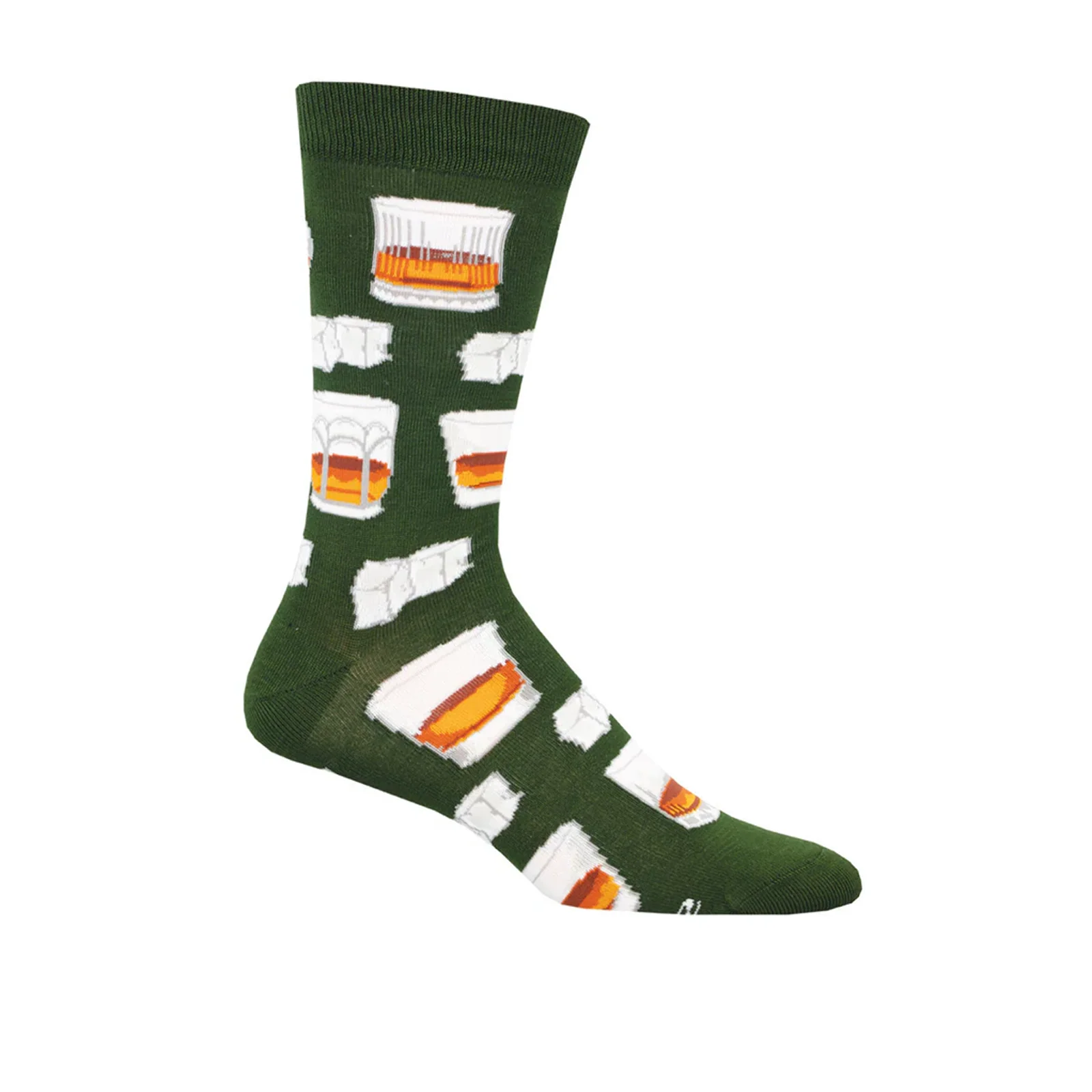 SockSmith Whiskey Business Crew Sock (Men) - Green