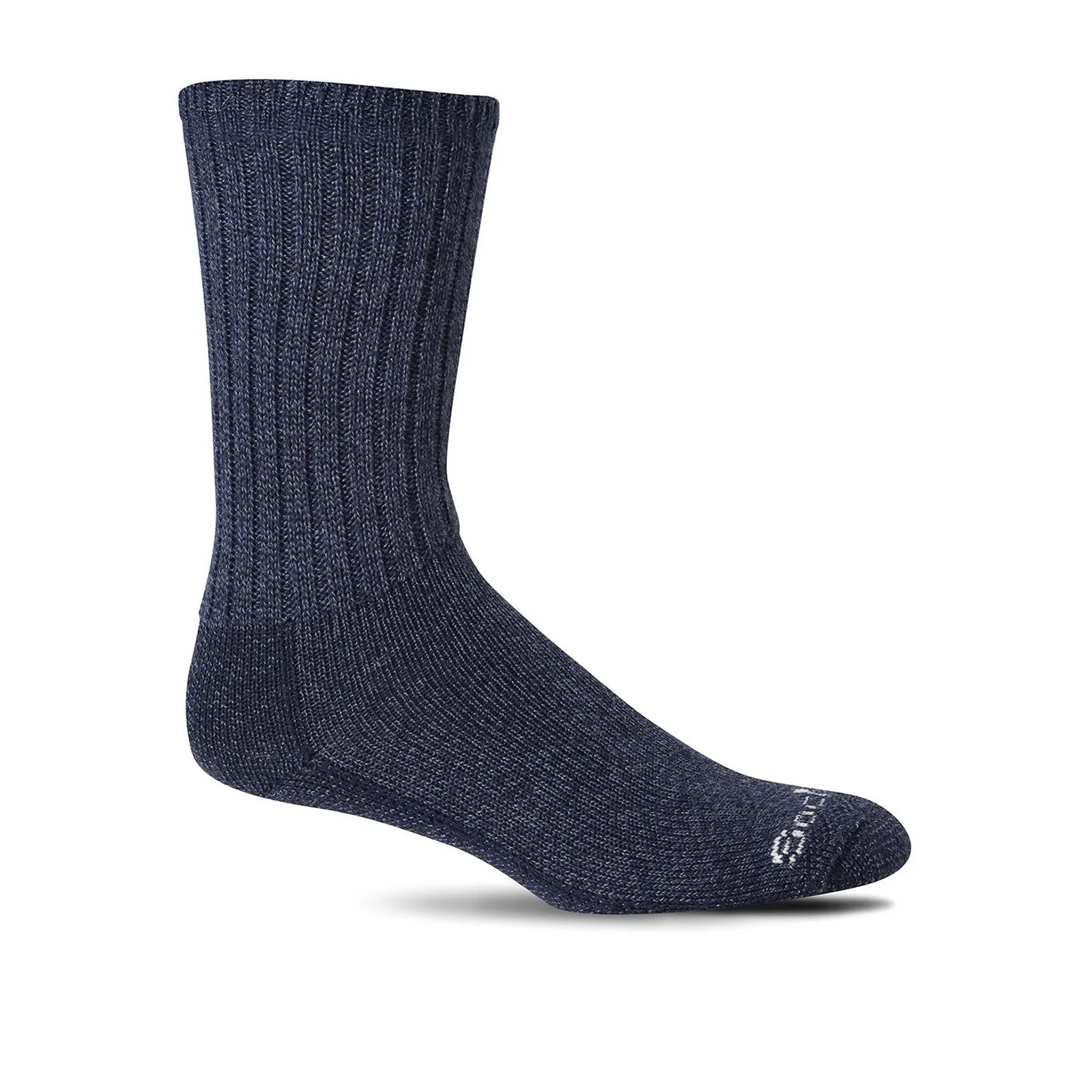 Sockwell Big Easy Relaxed Fit Crew Sock (Men) - Navy