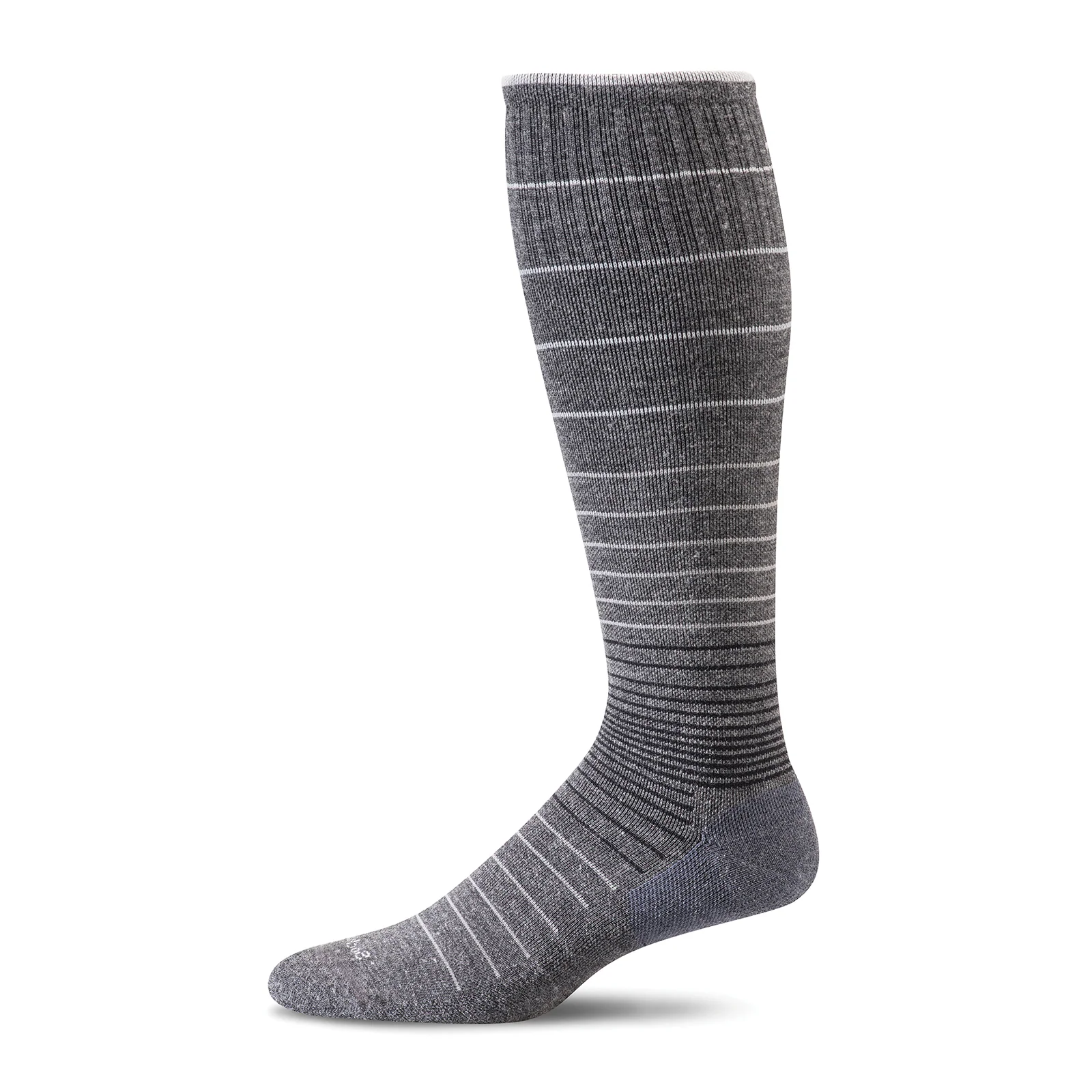 Sockwell Circulator Over the Calf Compression Sock (Women) - Charcoal - Image 2