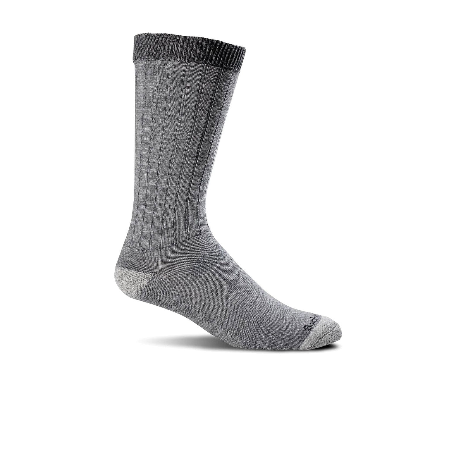 Sockwell Easy Does It Crew Sock (Men) - Grey
