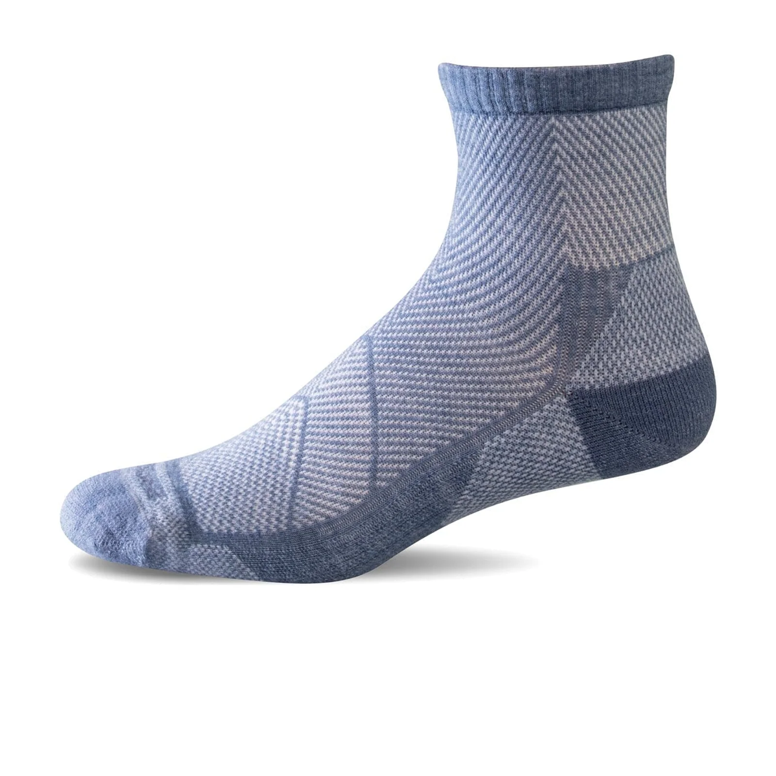 Sockwell Elevate Quarter Compression Sock (Women) - Bluestone - Image 2