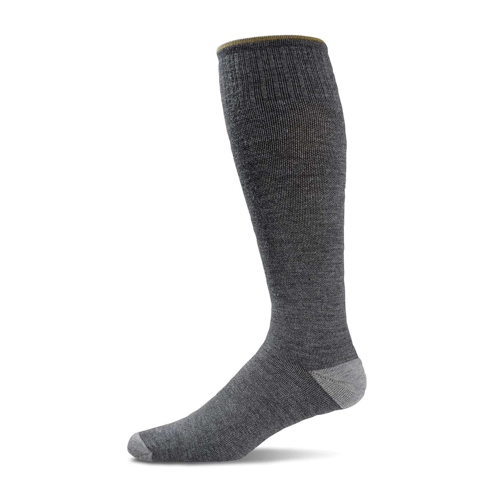 Sockwell Elevation Over the Calf Compression Sock (Men) - Grey - Image 2