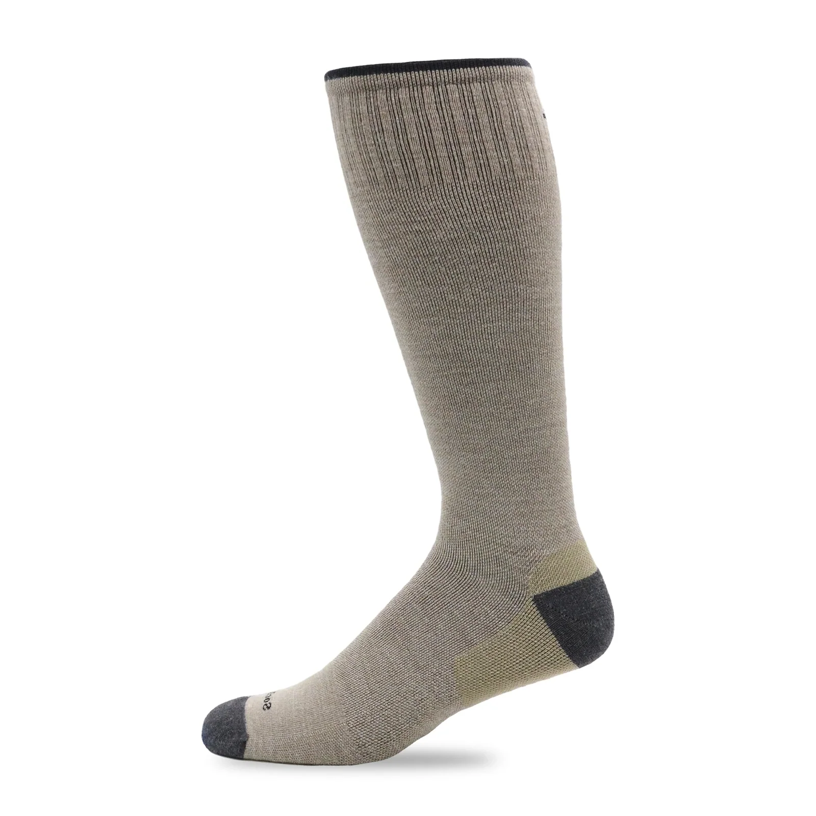 Sockwell Elevation Over the Calf Compression Sock (Men) - Putty - Image 2