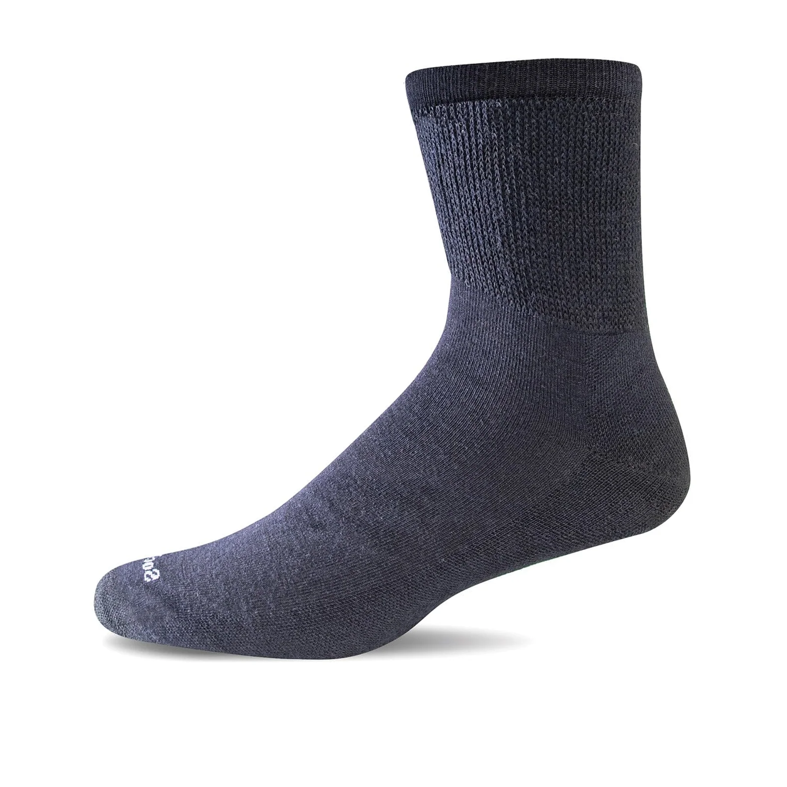 Sockwell Extra Easy Crew Sock (Women) - Black - Image 2