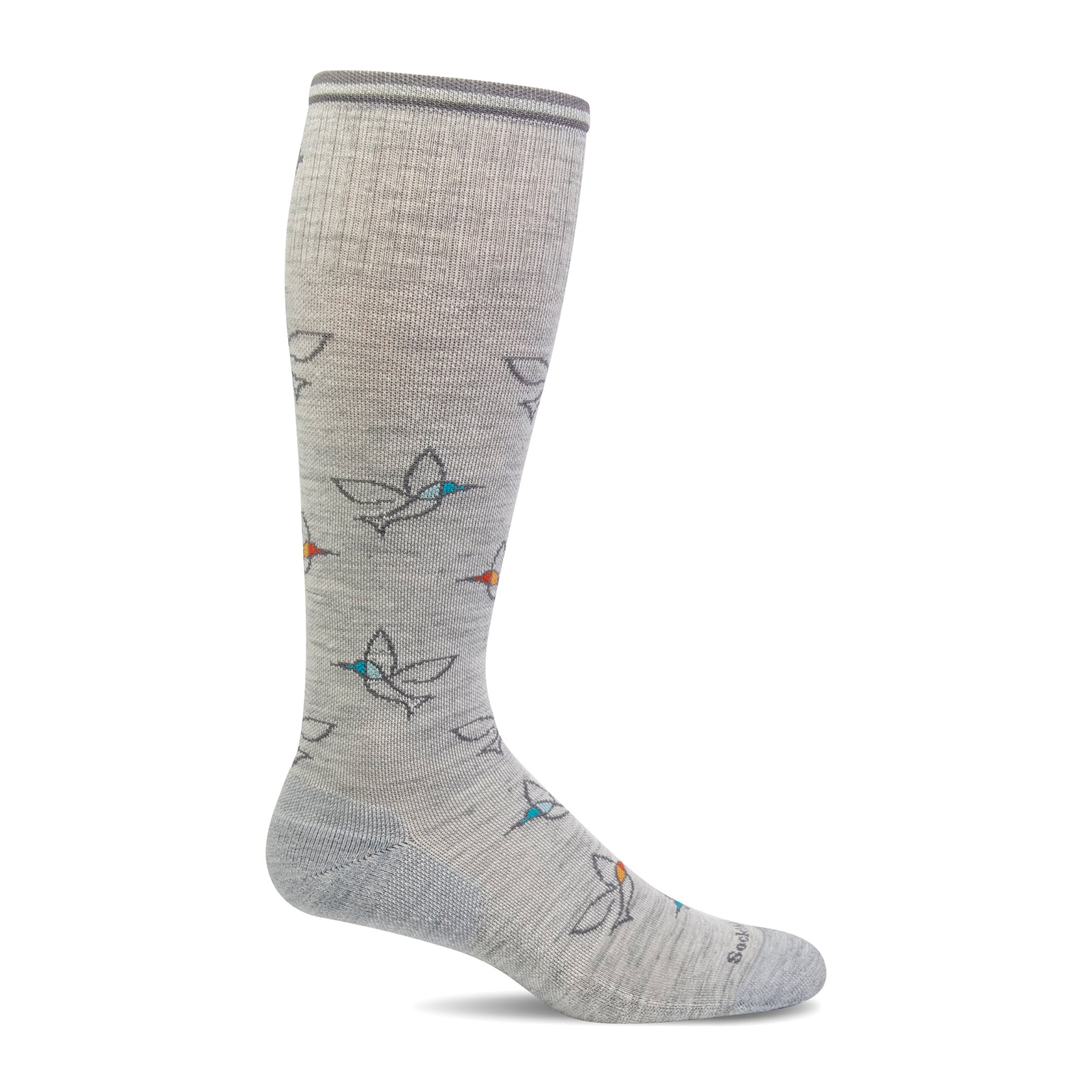Sockwell Free Fly Over the Calf Compression Sock (Women) - Ash