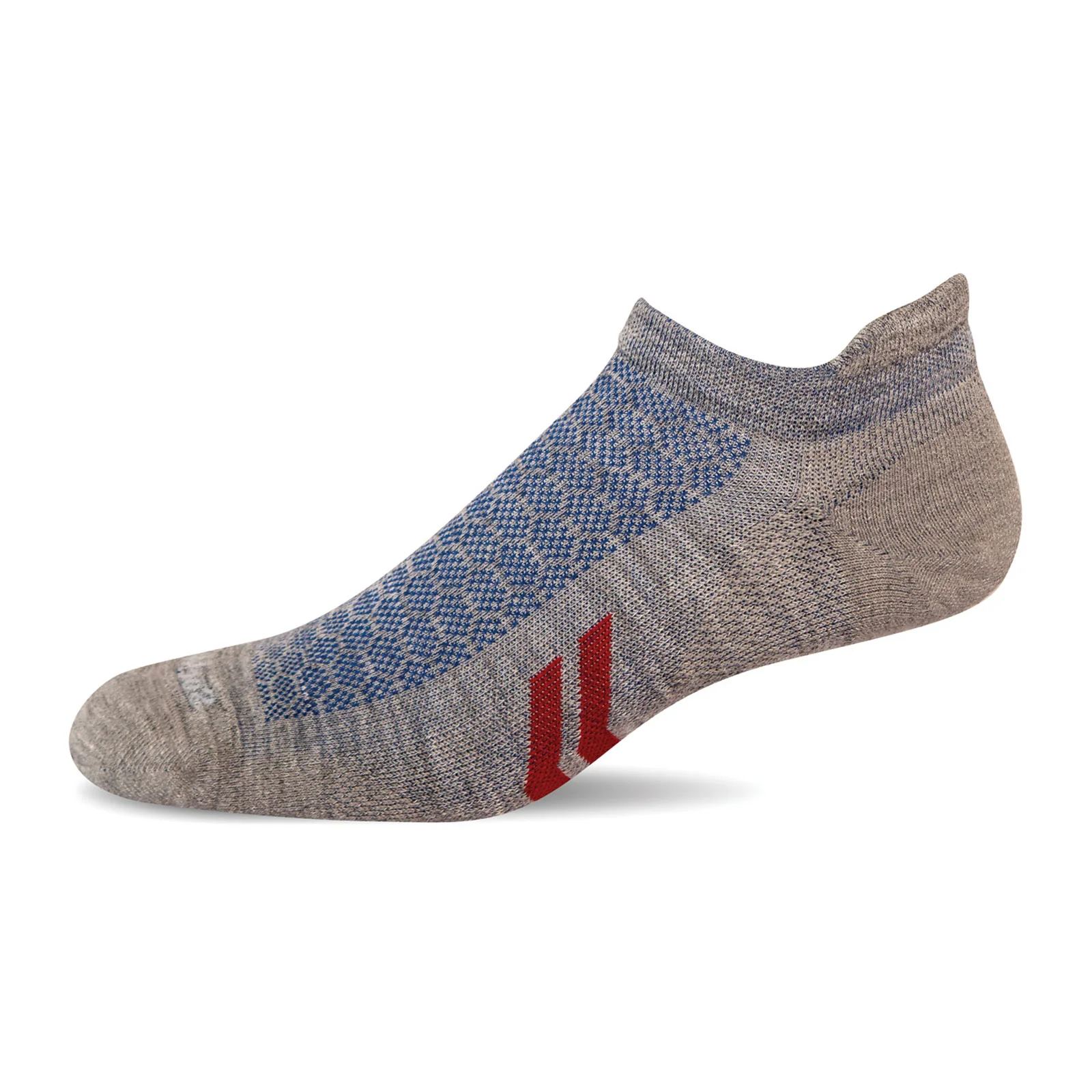 Sockwell Incline II Micro Compression Sock (Men) - Light Grey - Image 2