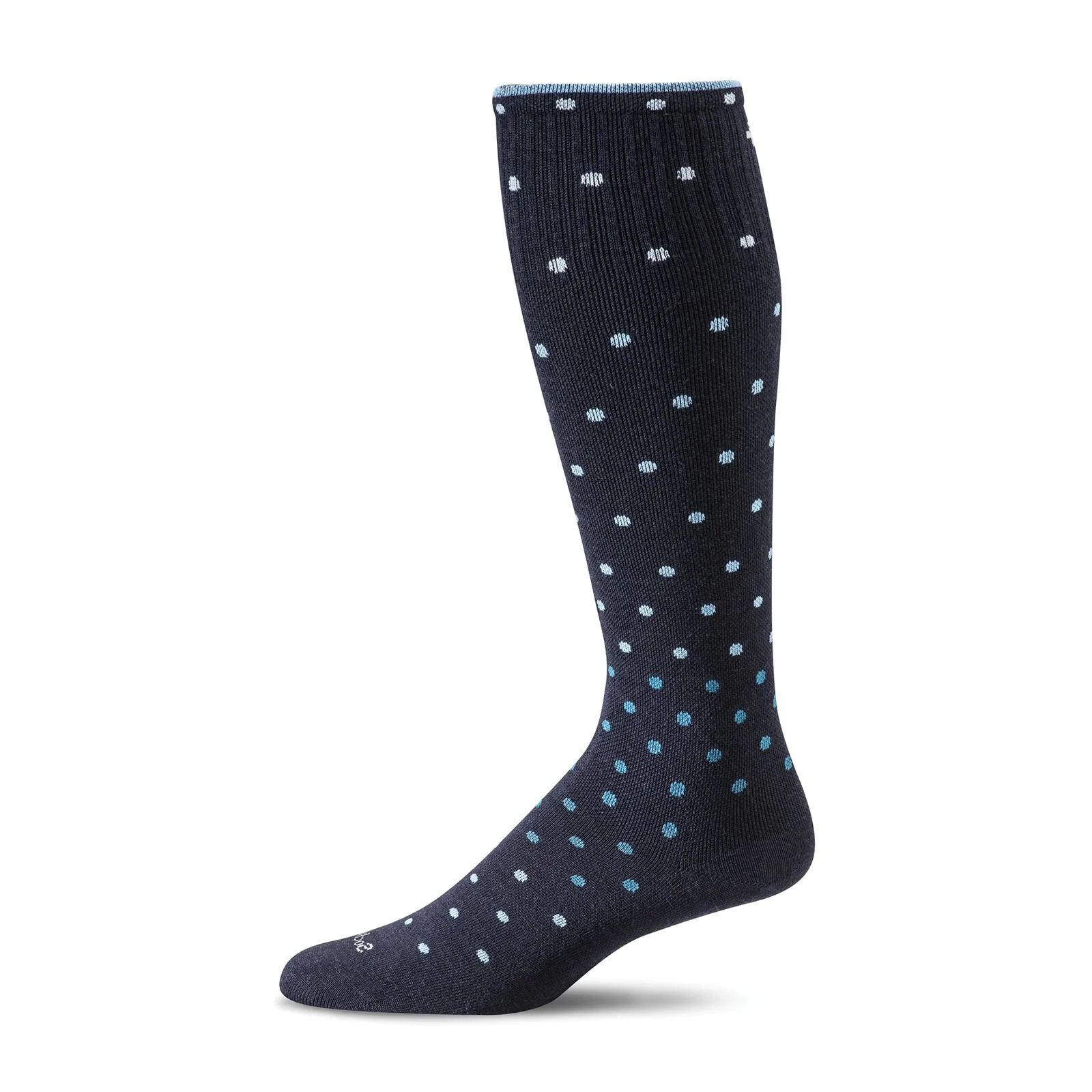 Sockwell On the Spot Over the Calf Compression Sock (Women) - Navy - Image 2