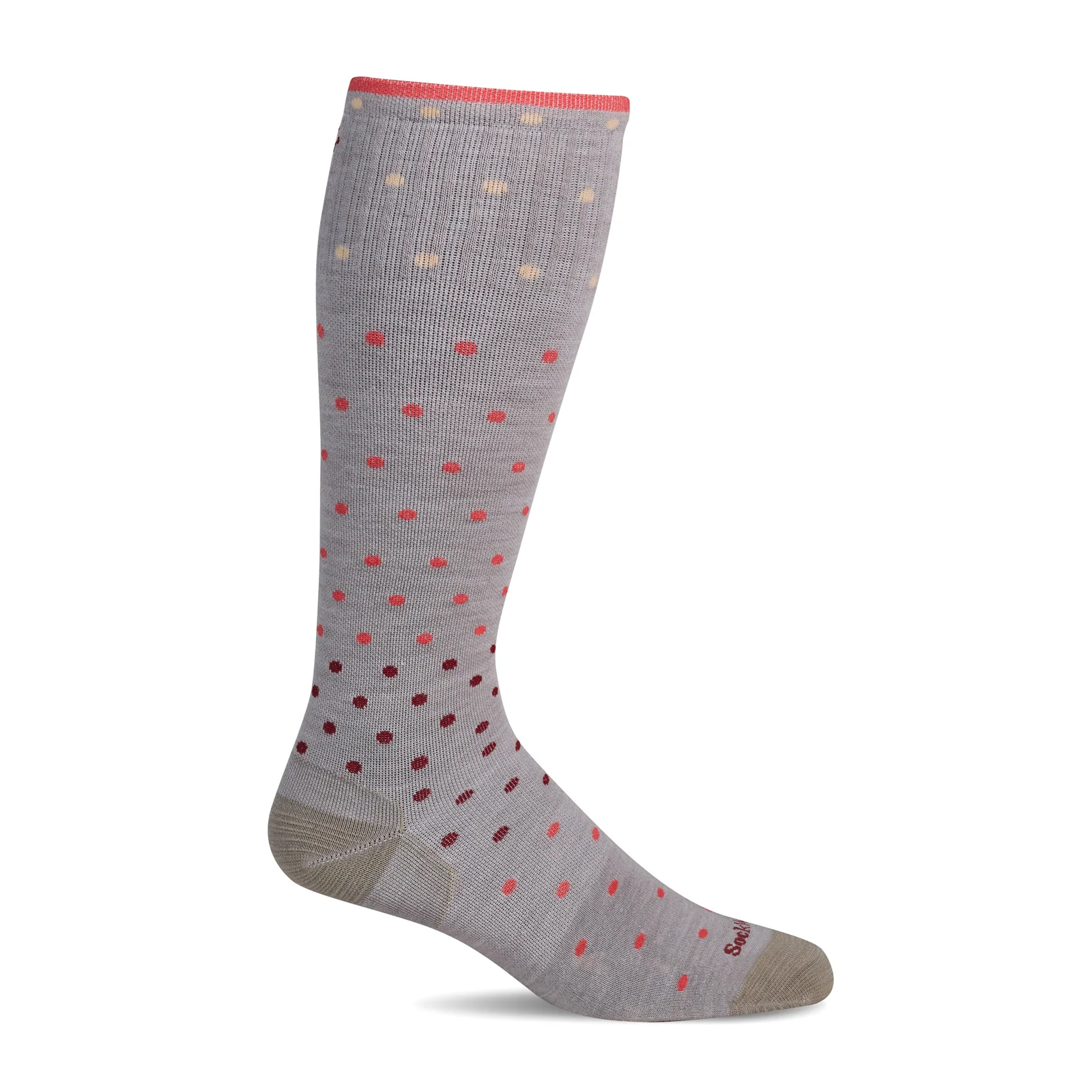 Sockwell On the Spot Over the Calf Compression Sock (Women) - Putty