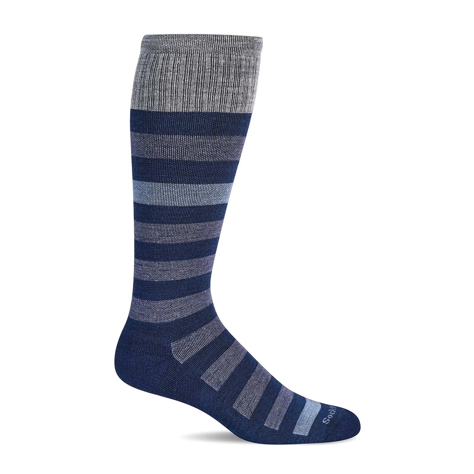 Sockwell Rugby Over the Calf Compression Sock (Men) - Navy