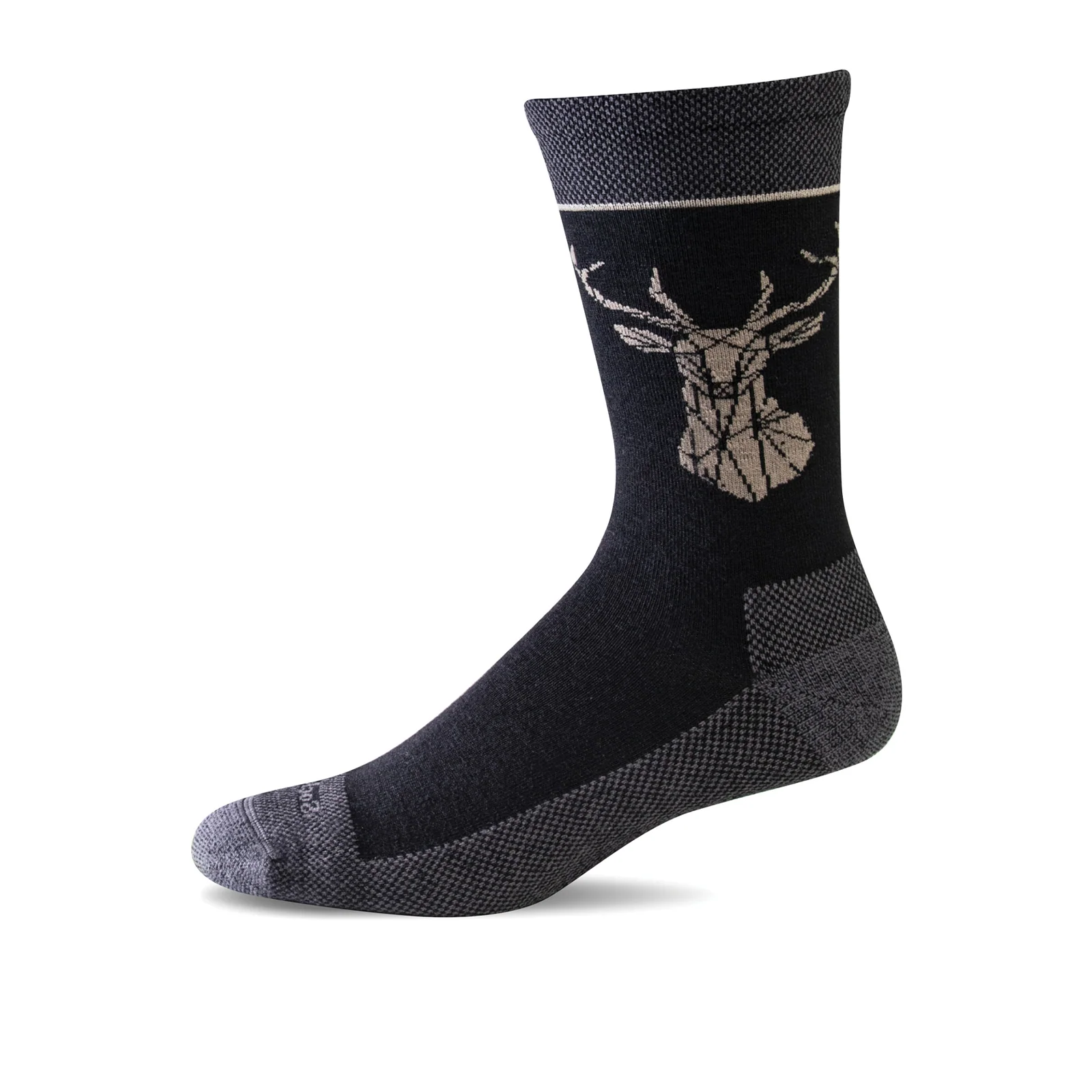 Sockwell Tender Foot Crew Sock (Men) - Black - Image 2