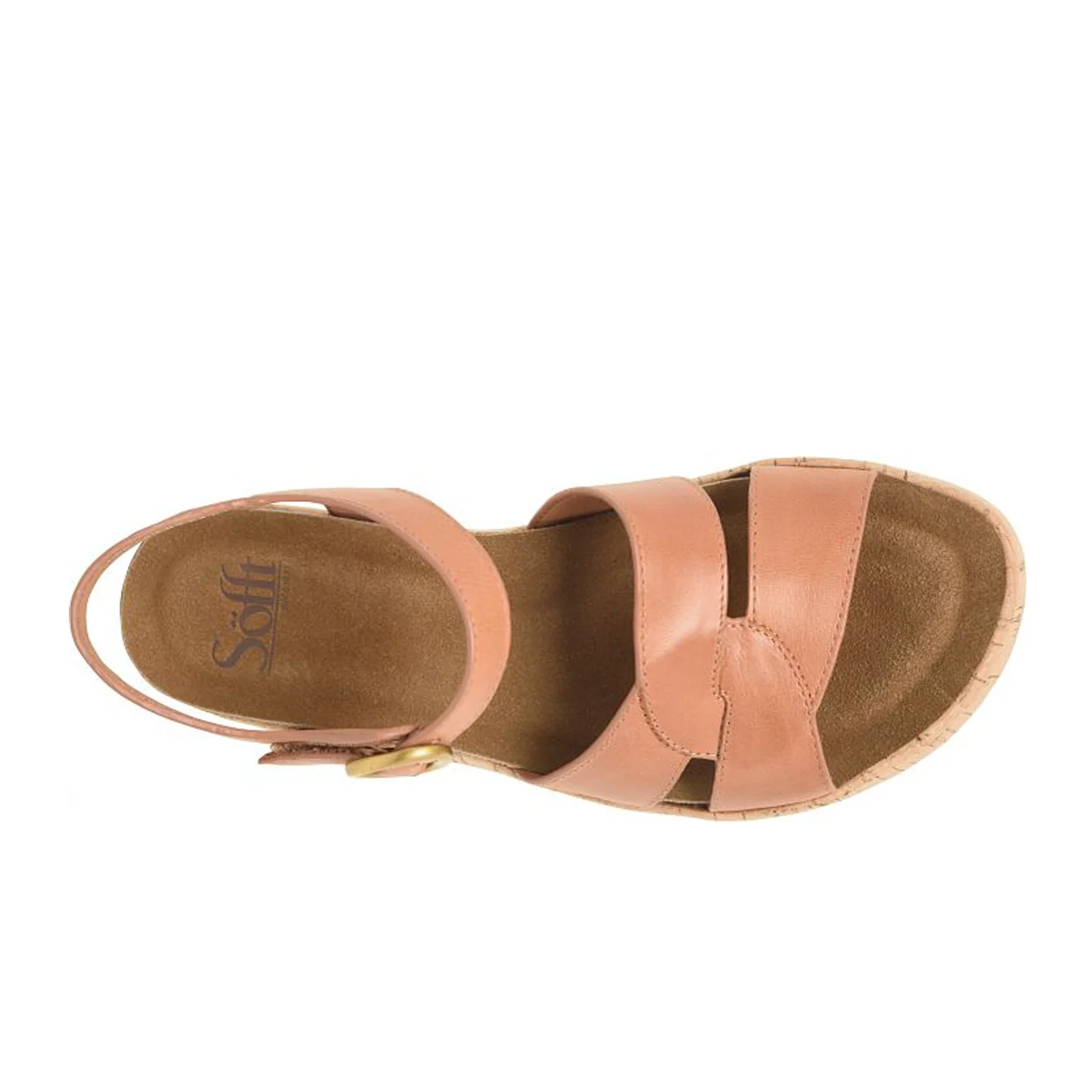 Sofft Capri Wedge Sandal (Women) - Luggage - Image 4