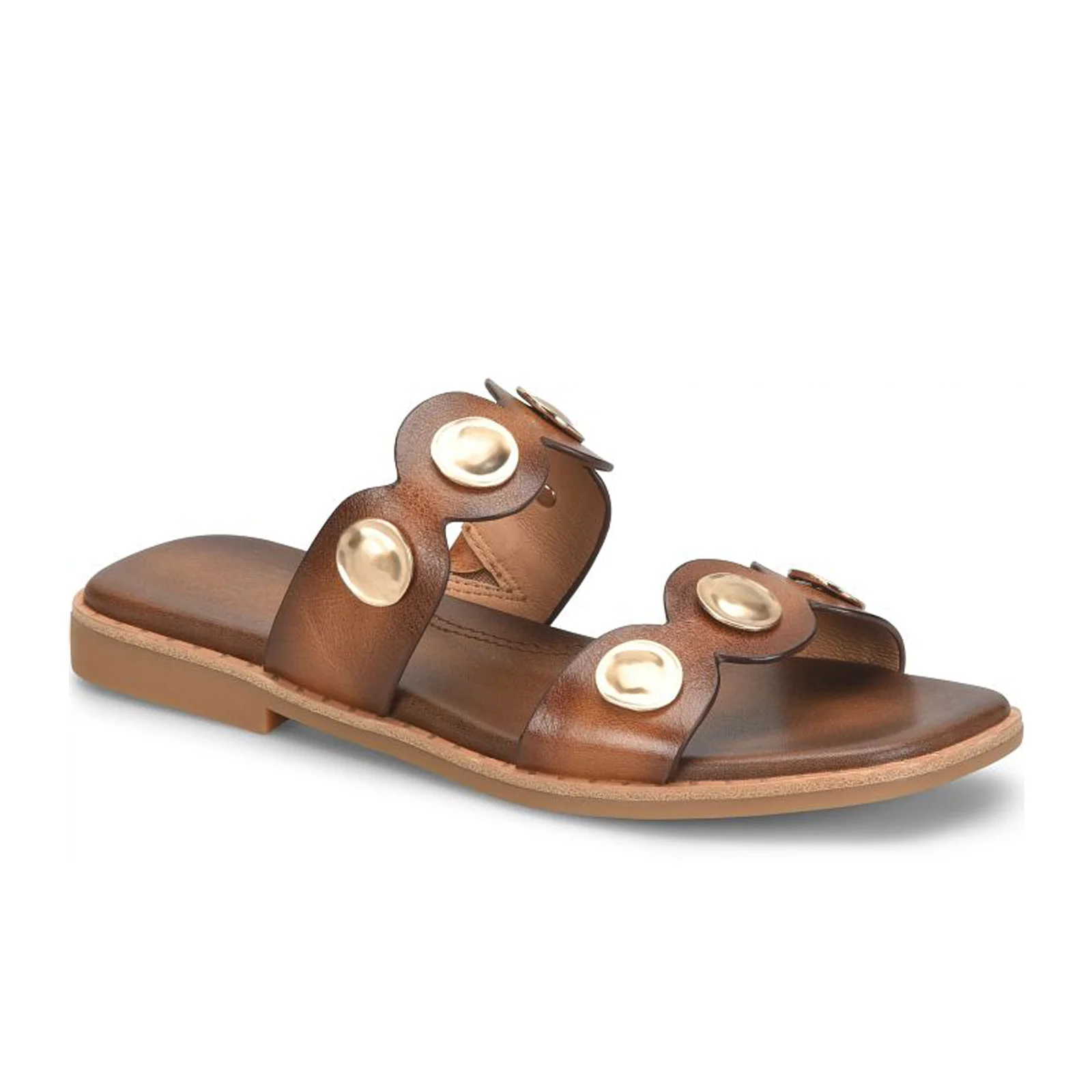Sofft Ezra Slide Sandal (Women) - Antico Luggage - Image 3