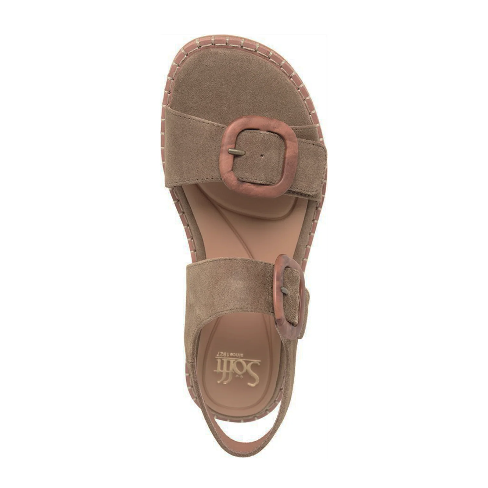 Sofft Napa Backstrap Sandal (Women) - Oak Brown - Image 7