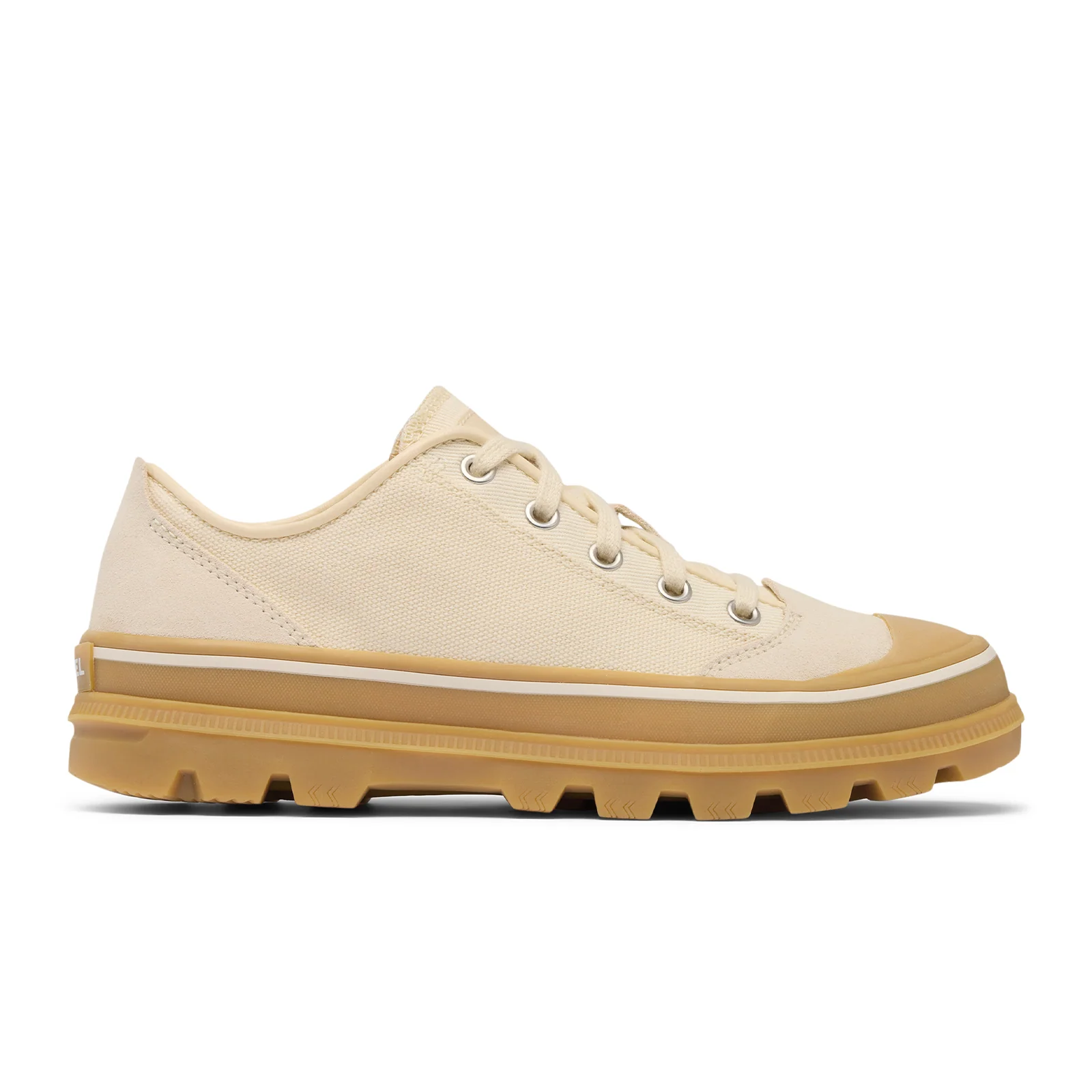 Sorel Scout N About Low Sneaker (Women) - Chalk/Gum