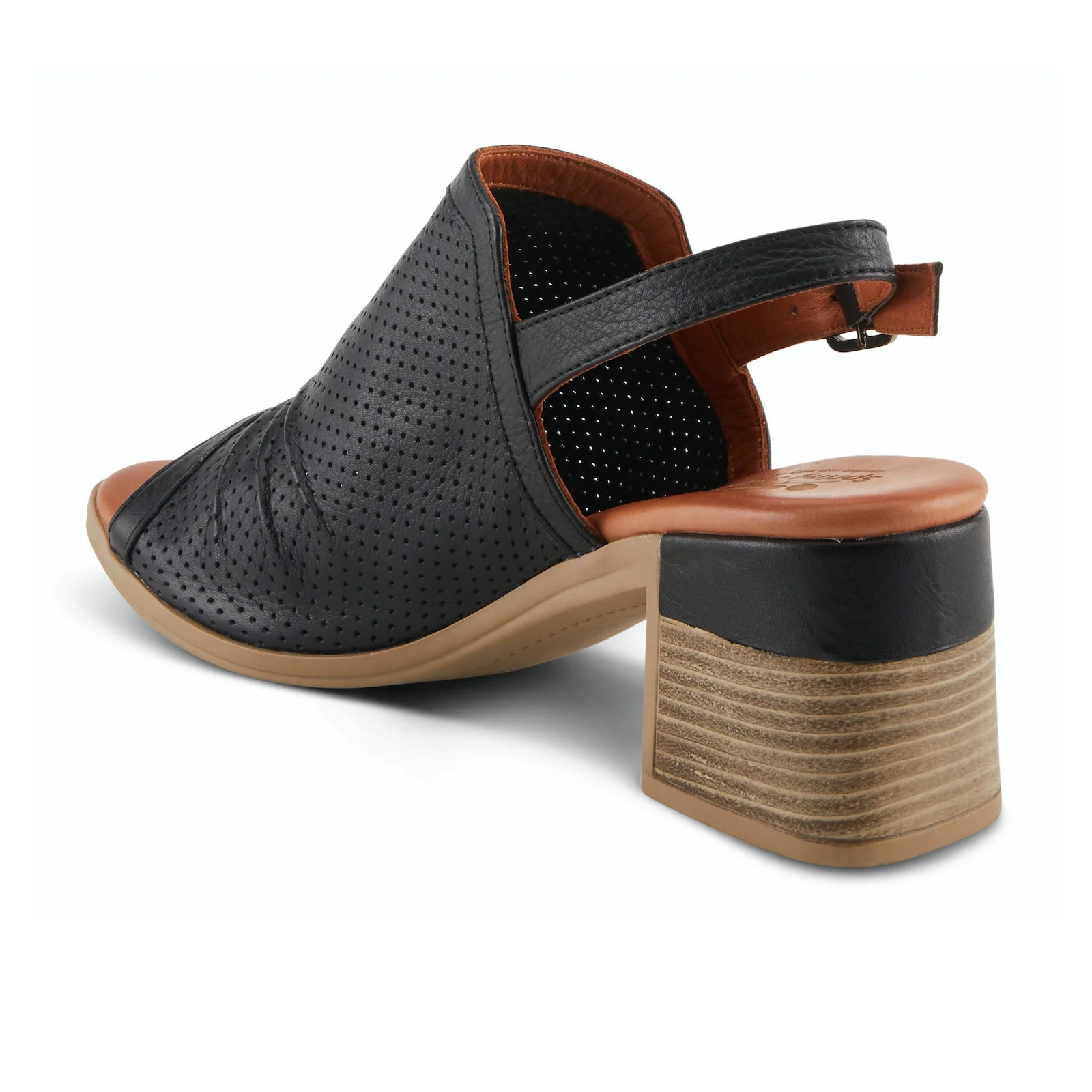 Spring Step Noctium Heeled Sandal (Women) - Black - Image 3