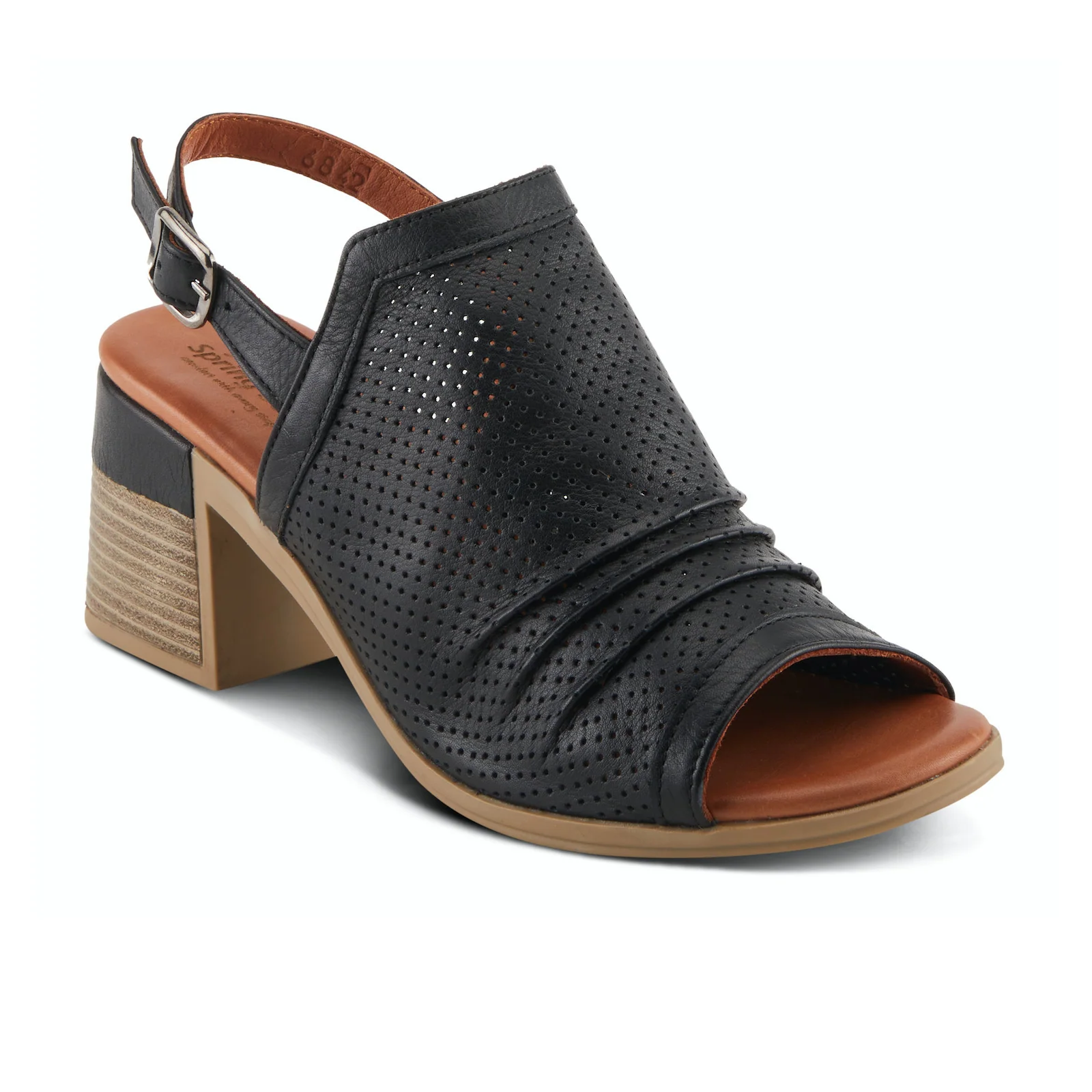 Spring Step Noctium Heeled Sandal (Women) - Black - Image 4