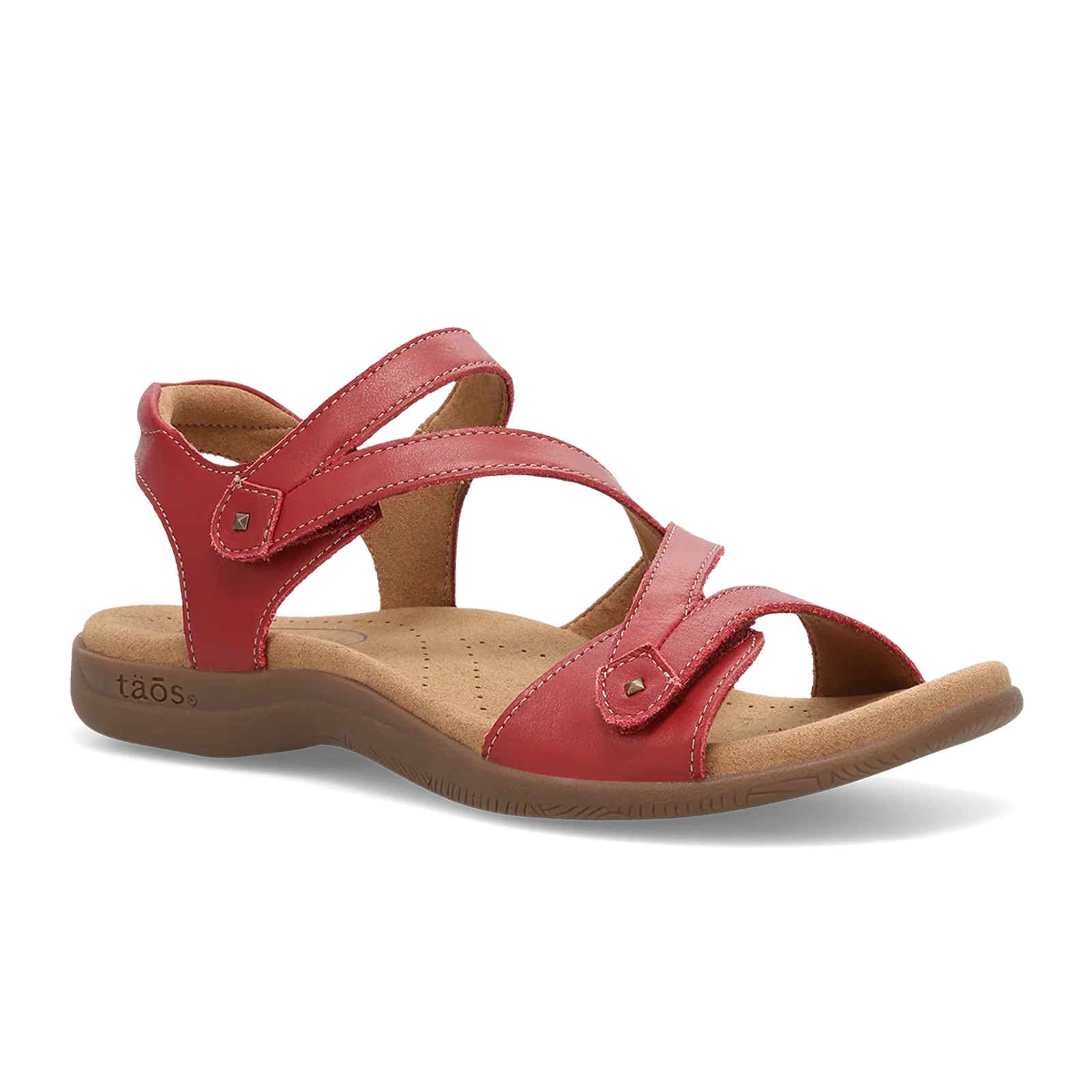 Taos Big Time Backstrap Sandal (Women) - Red - Image 3
