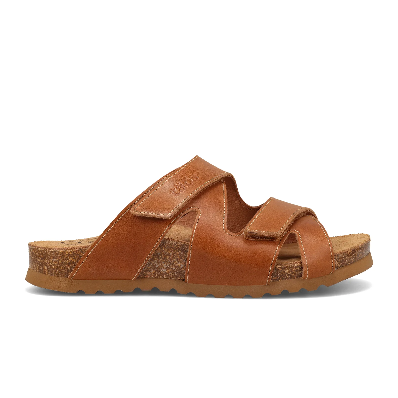 Taos Casita Slide Sandal (Women) - Tan Leather